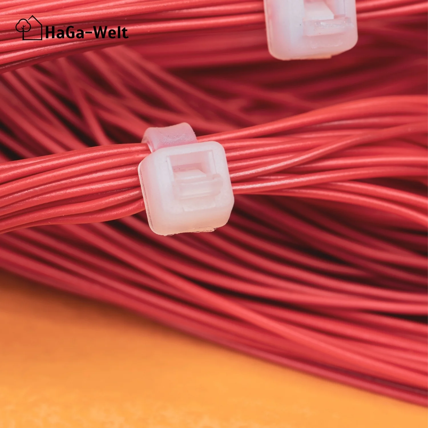 Kabelbinder, 100 Stück, 200 mm x 2,5 mm, für vielfältige Befestigungsmöglichkeiten - Image 10
