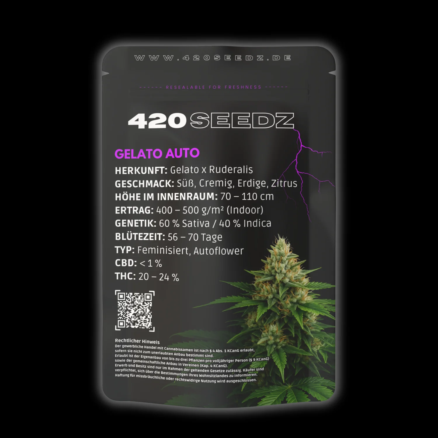 420Flow – Grow Starter Set mit Düngern inkl. 3 Samen Gelato Auto - Image 7