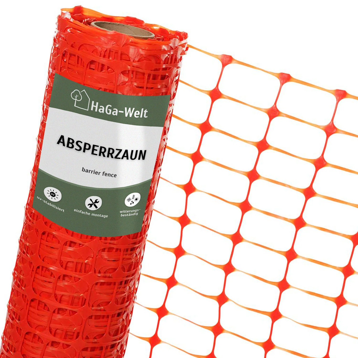 Absperrzaun 1,2m Bauzaun Zaun Baustellenzaun 120g/m² in versch. Farben - Image 15