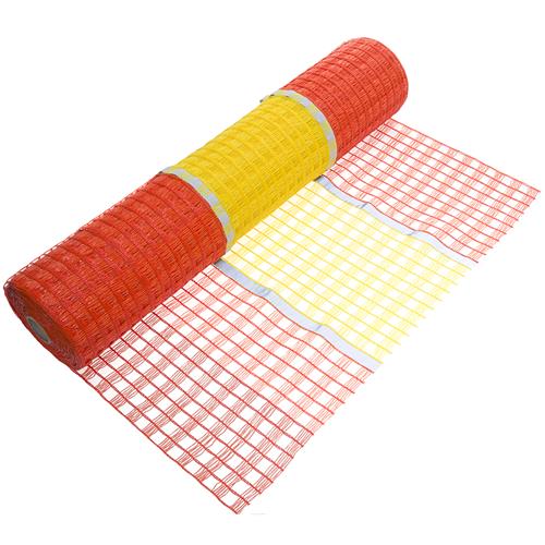 Absperrzaun Warnzaun HaGa® Zaun reflektierend 0,9m Höhe 50mm Masche - Image 11