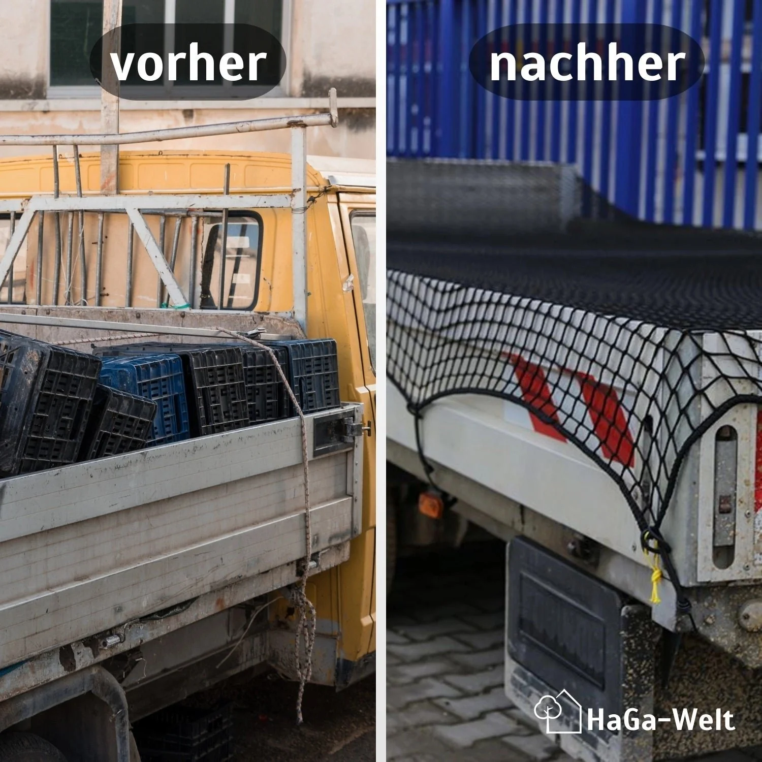 Anhängernetz – Schutznetz zur Ladungssicherung - Image 3