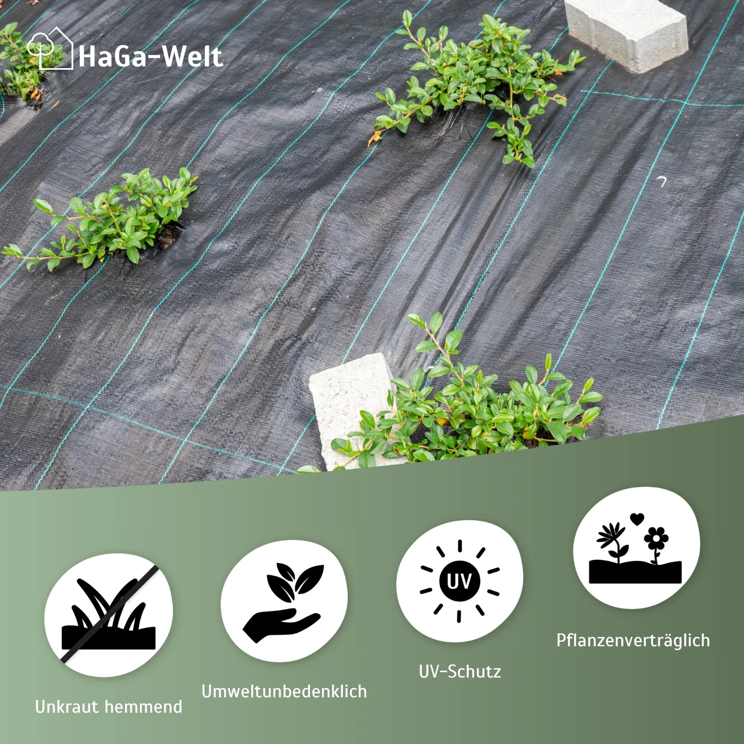 Bändchengewebe – effektive Unkrautfolie für Ihre Beete - Image 2