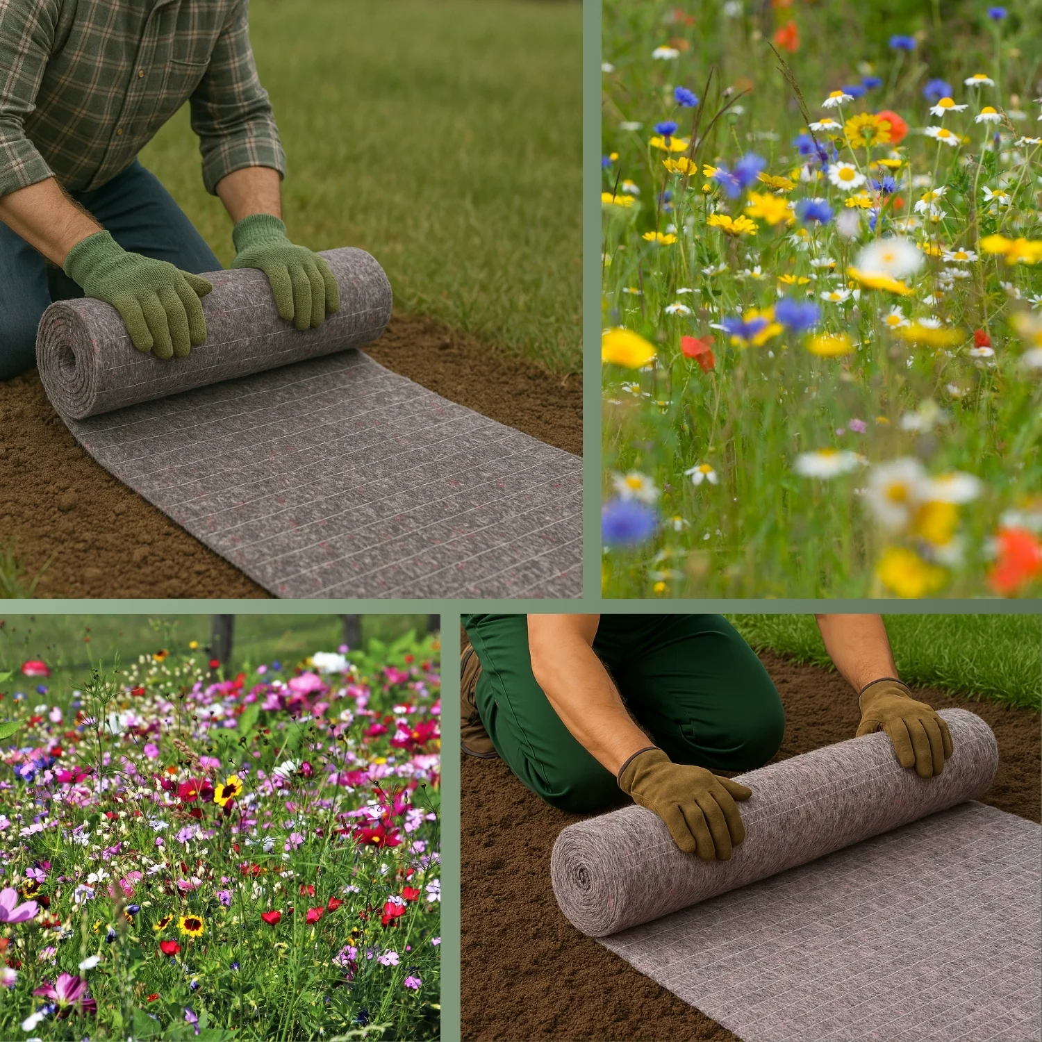 Blumenwiesenmatte – eine Wildblumenwiese für Ihren Garten - Image 8