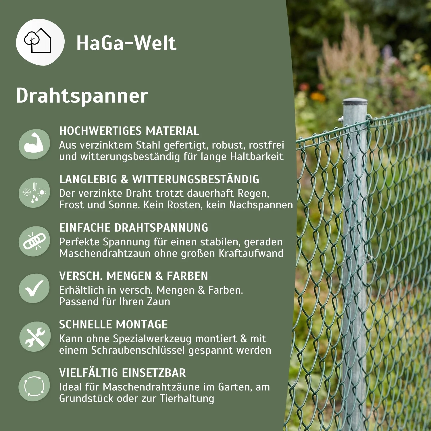 Drahtspanner 100mm x 28mm x 20mm in versch. Farben - Image 4