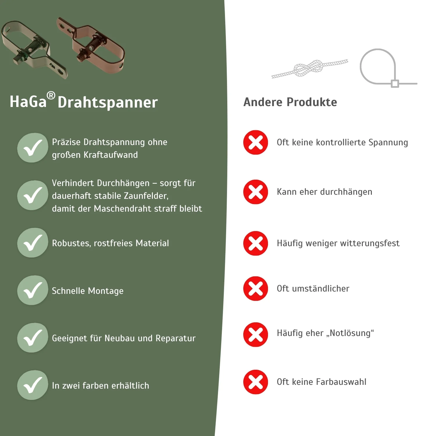 Drahtspanner 100mm x 28mm x 20mm in versch. Farben - Image 5