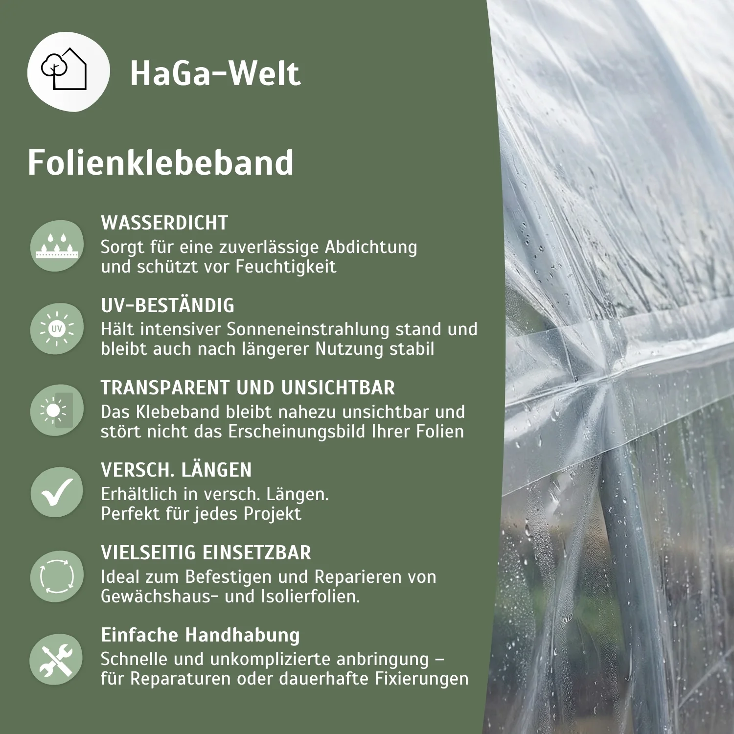 Folienklebeband - vielseitig und robust & wasserdicht - Image 4