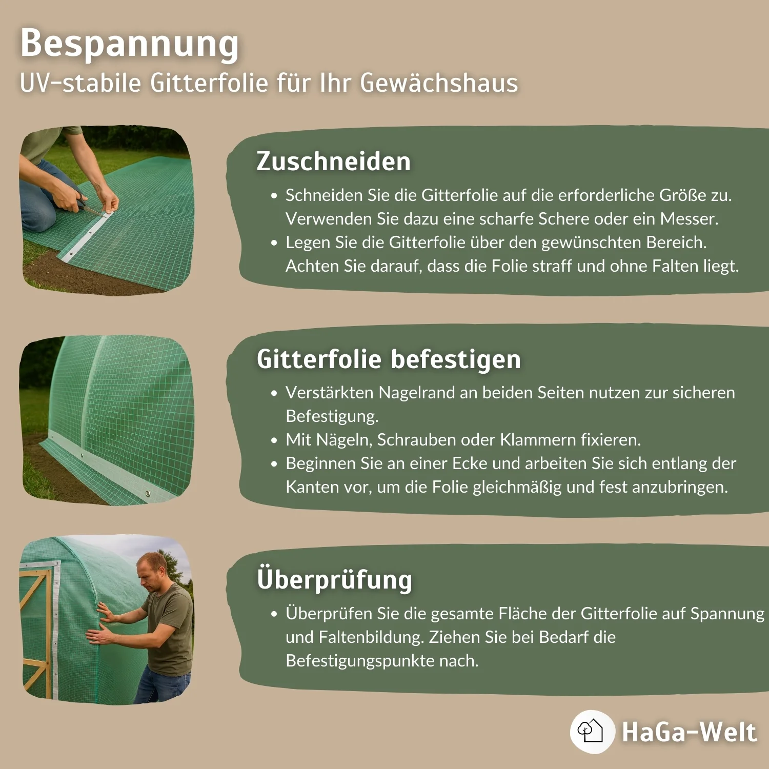 Gitterfolie – verstärkte Folie für Gewächshausbau - Image 6