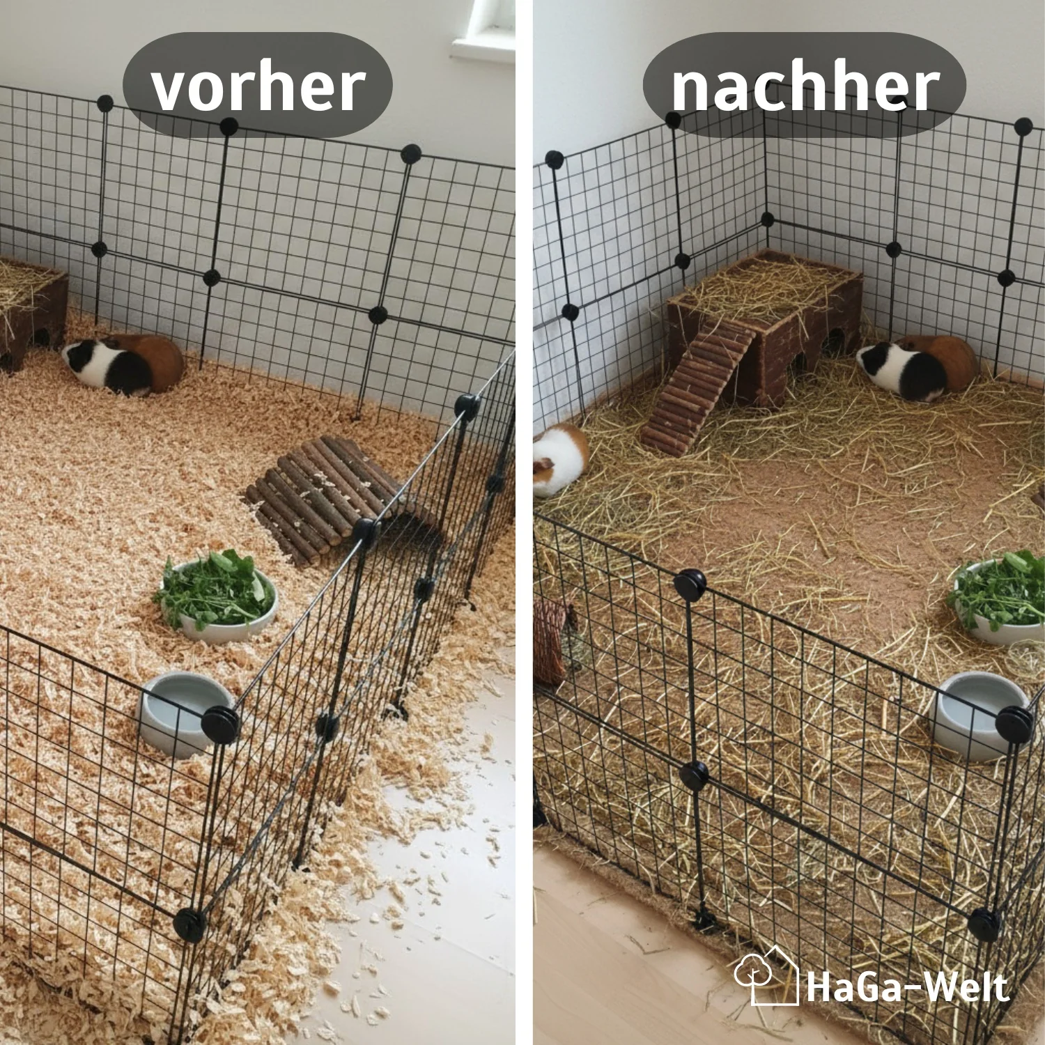 Hanfmatte - atmungsaktive Hanfmatte, perfekte Unterlage für Kleintierstreu - Image 3