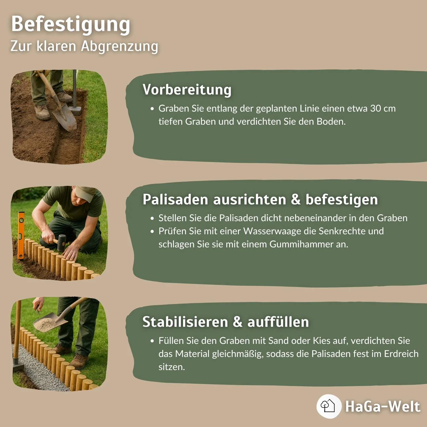 Holzpalisade – widerstandsfähige Palisade für die Gartengestaltung - Image 6
