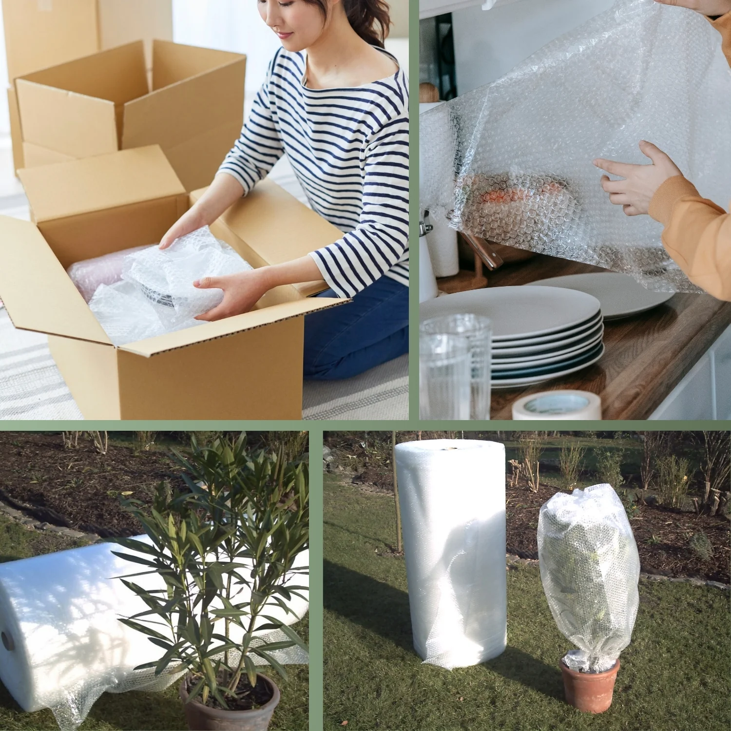 Luftpolsterfolie 1,2 m Breite 2-lagig – Vielseitiger Schutz für Pflanzen und empfindliche Gegenstände - Image 9