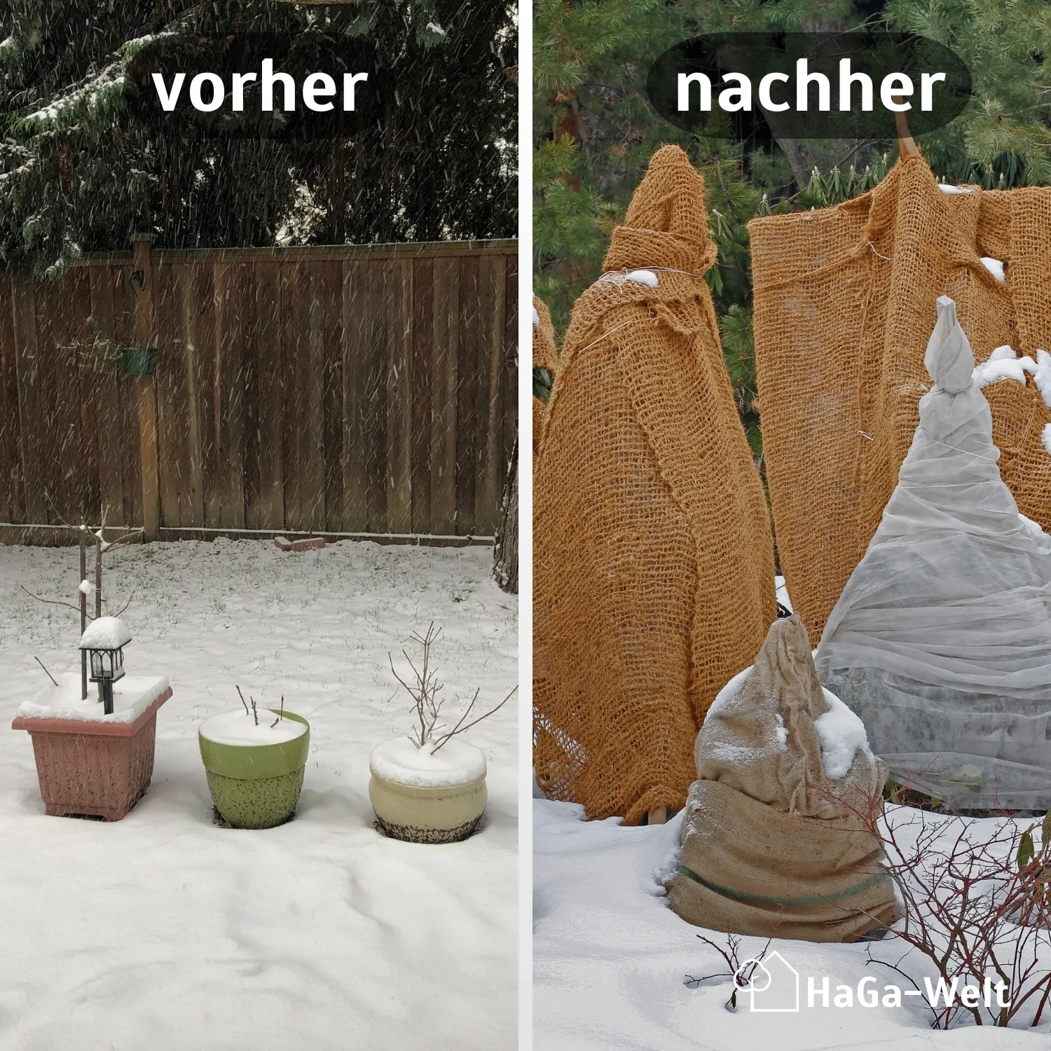 Jutegewebe (Meterware) –vielseitiger und natürlicher Jutestoff für den Winterschutz - Image 3