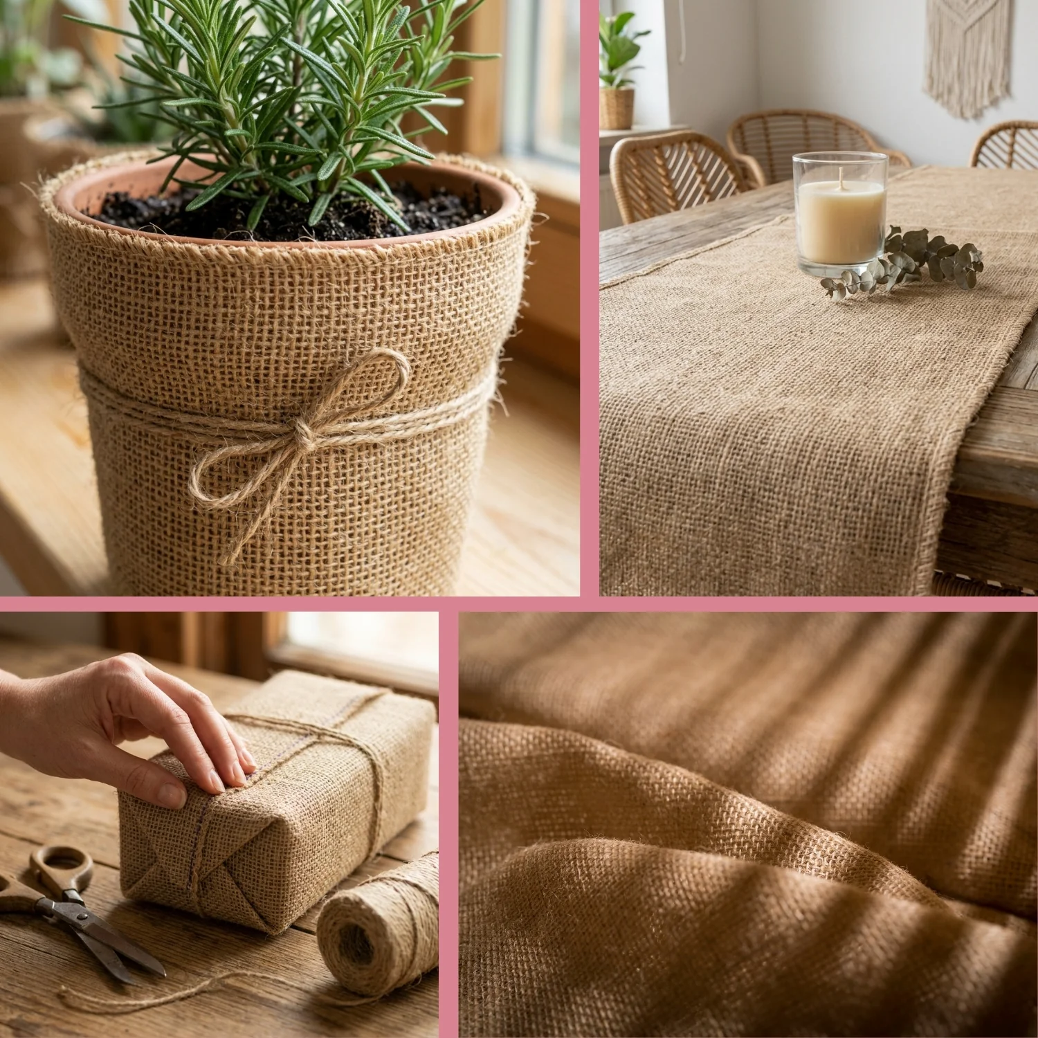 Jutevlies zum Basteln – DIY Ideen sind aus Jute gemacht - Image 7