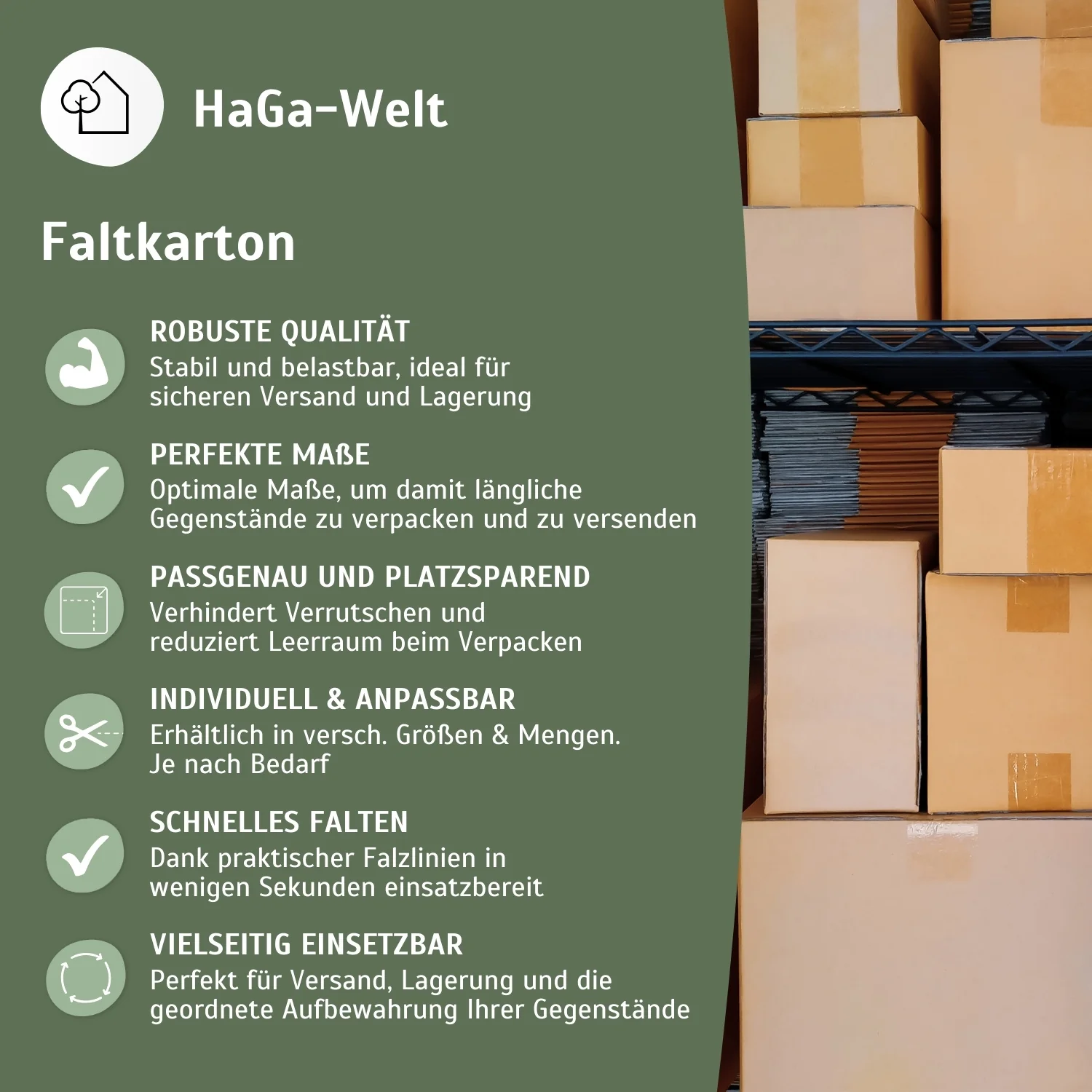Karton – der ideale Versandkarton versch. Abmessungen DHL-konform Verpackung Karton - Image 4