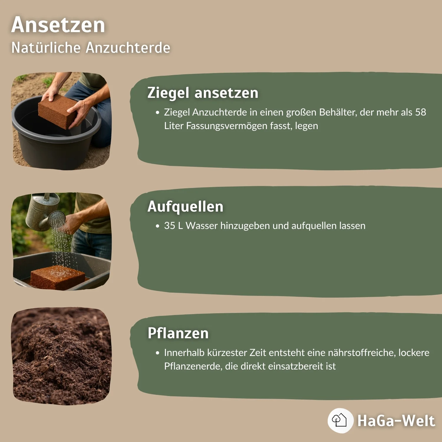 Kokoserde - gepresste Blumenerde zur Anzucht - Image 6