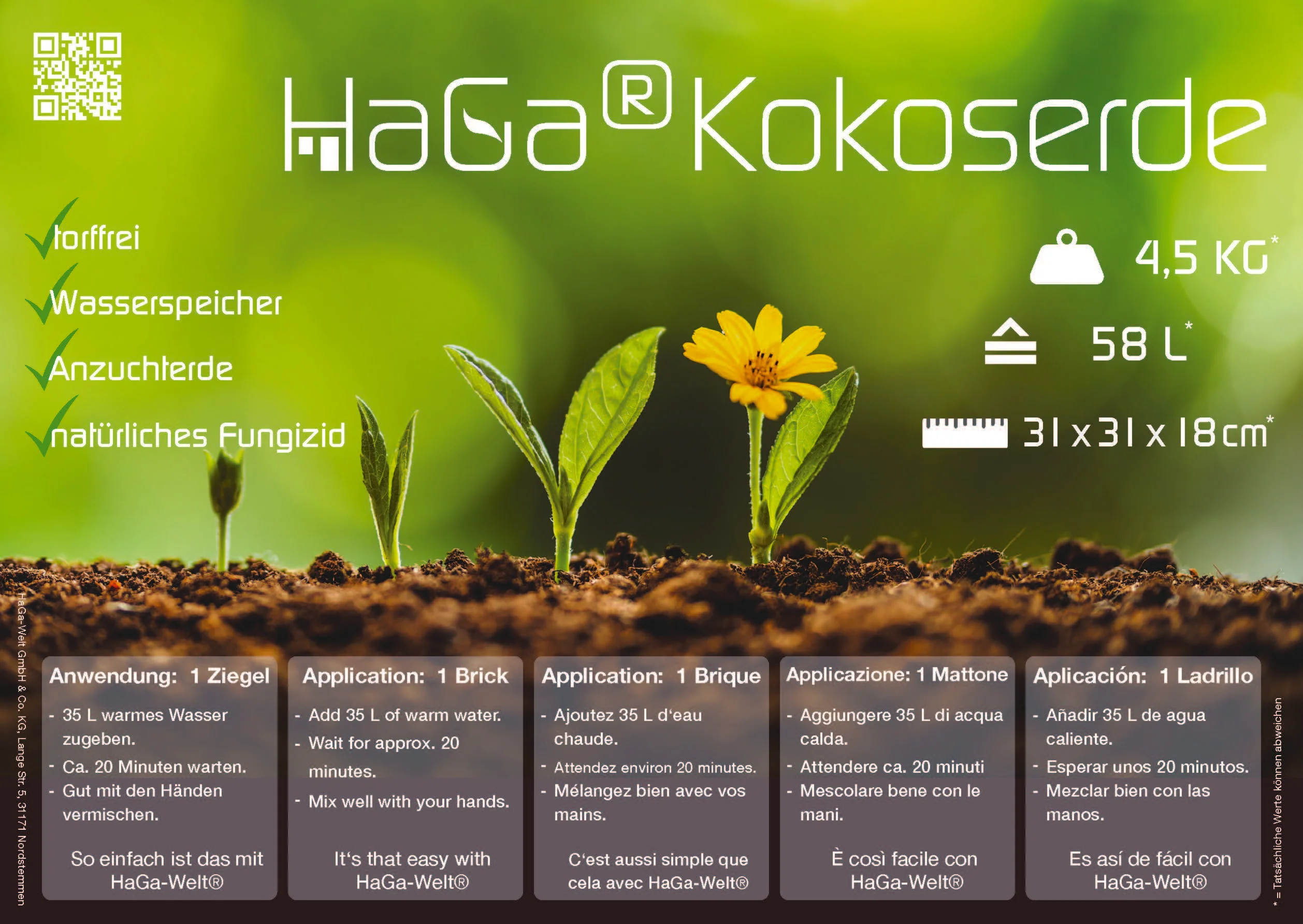 Kokoserde - gepresste Blumenerde zur Anzucht - Image 8