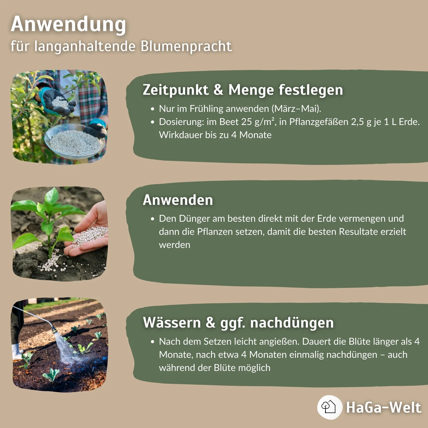 Langzeit Blumendünger - Mineraldünger für Blumen und Pflanzen - Image 6