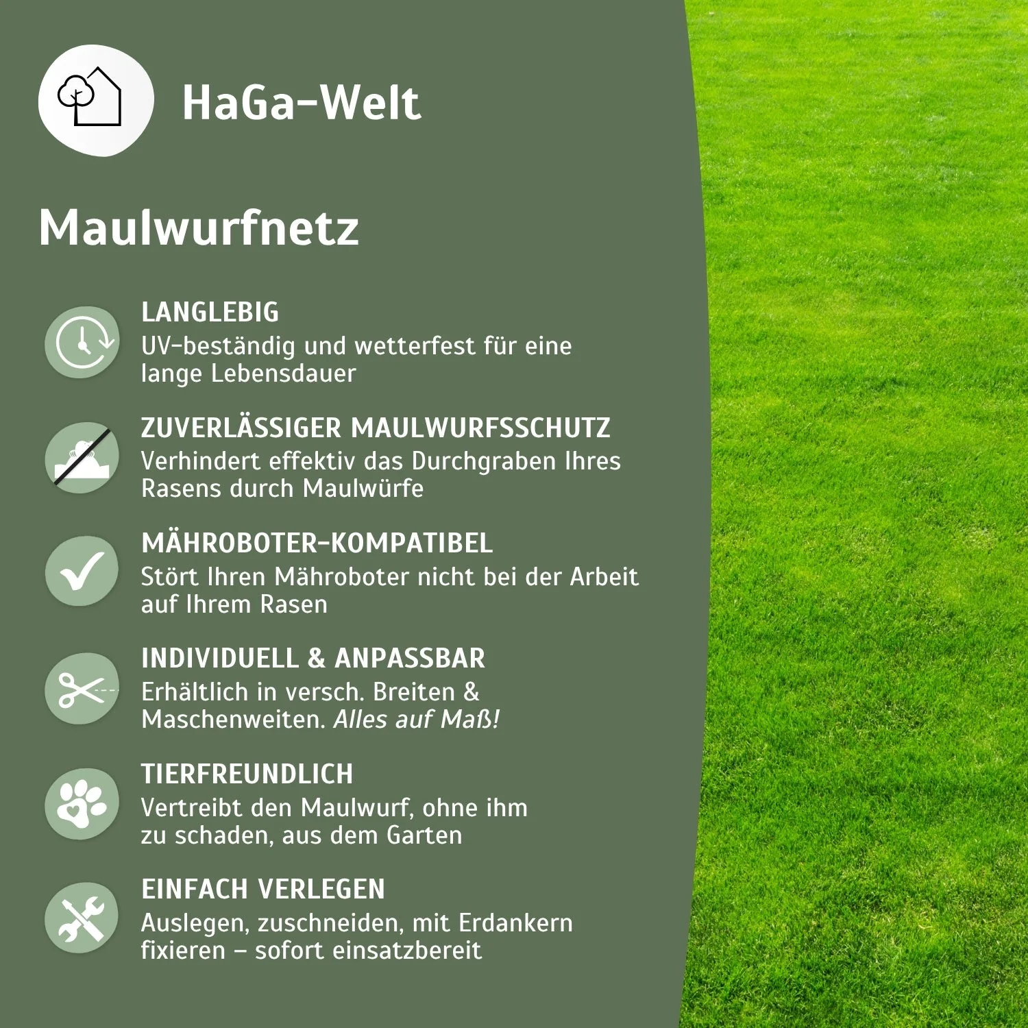 Maulwurfnetz – effektiver Schutz gegen Maulwürfe - Image 4