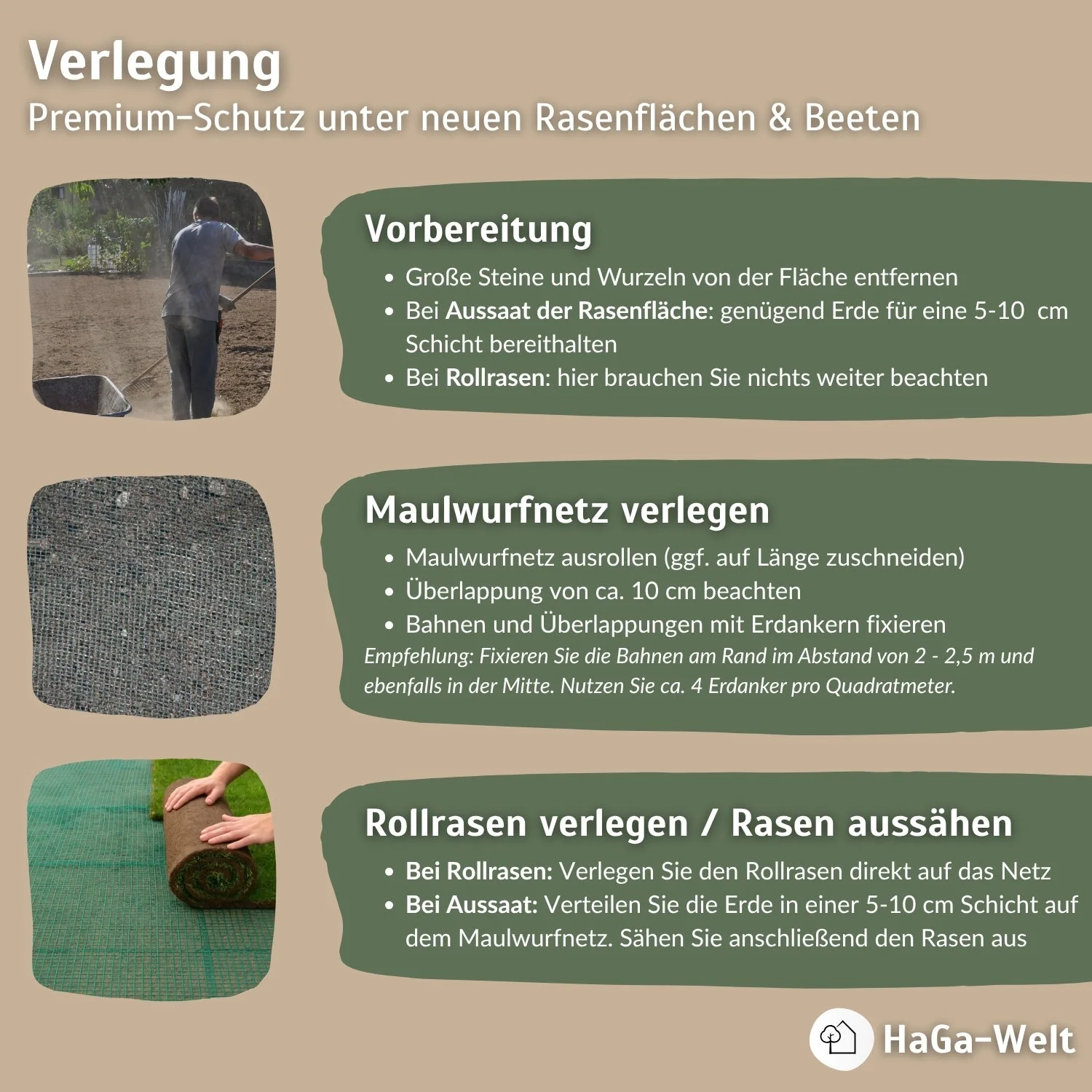 Maulwurfnetz – effektiver Schutz gegen Maulwürfe - Image 6