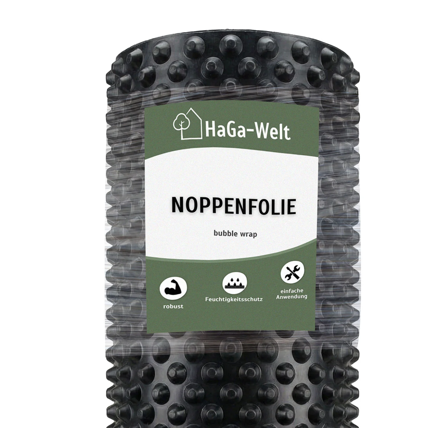 Noppenfolie – vielseitig, als Drainage im Hochbeet oder als Abdichtung beim Hausbau