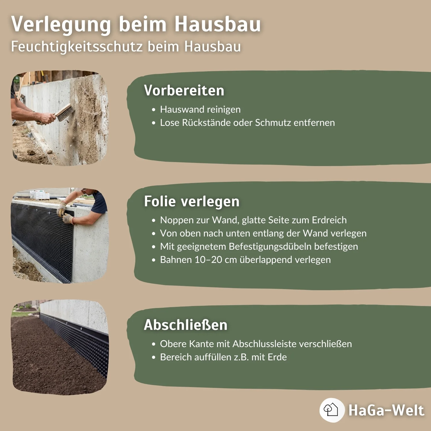 Noppenfolie – vielseitig, als Drainage im Hochbeet oder als Abdichtung beim Hausbau - Image 8