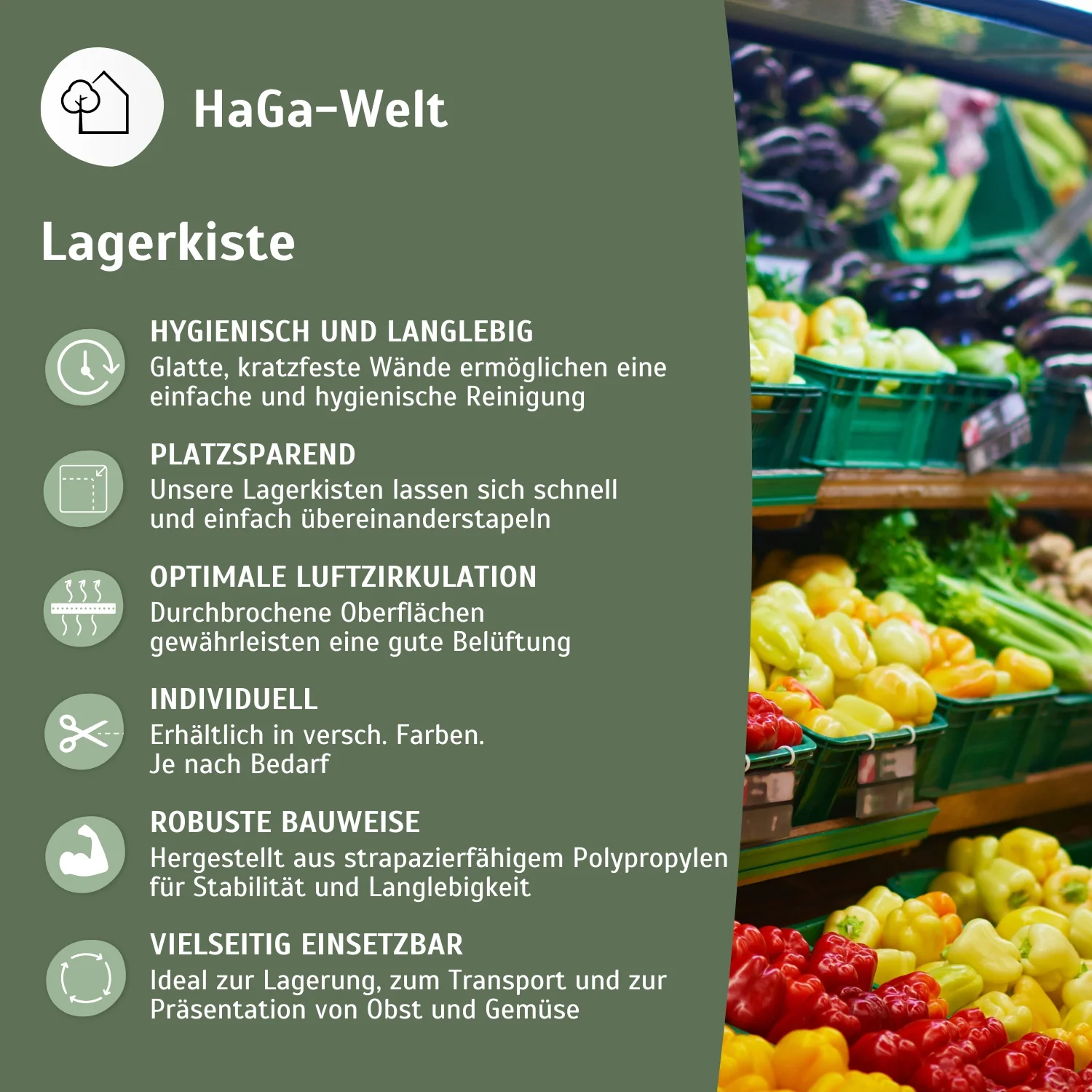 Obstkiste – Lagerung für Lebensmittel und Gegenstände - Image 4