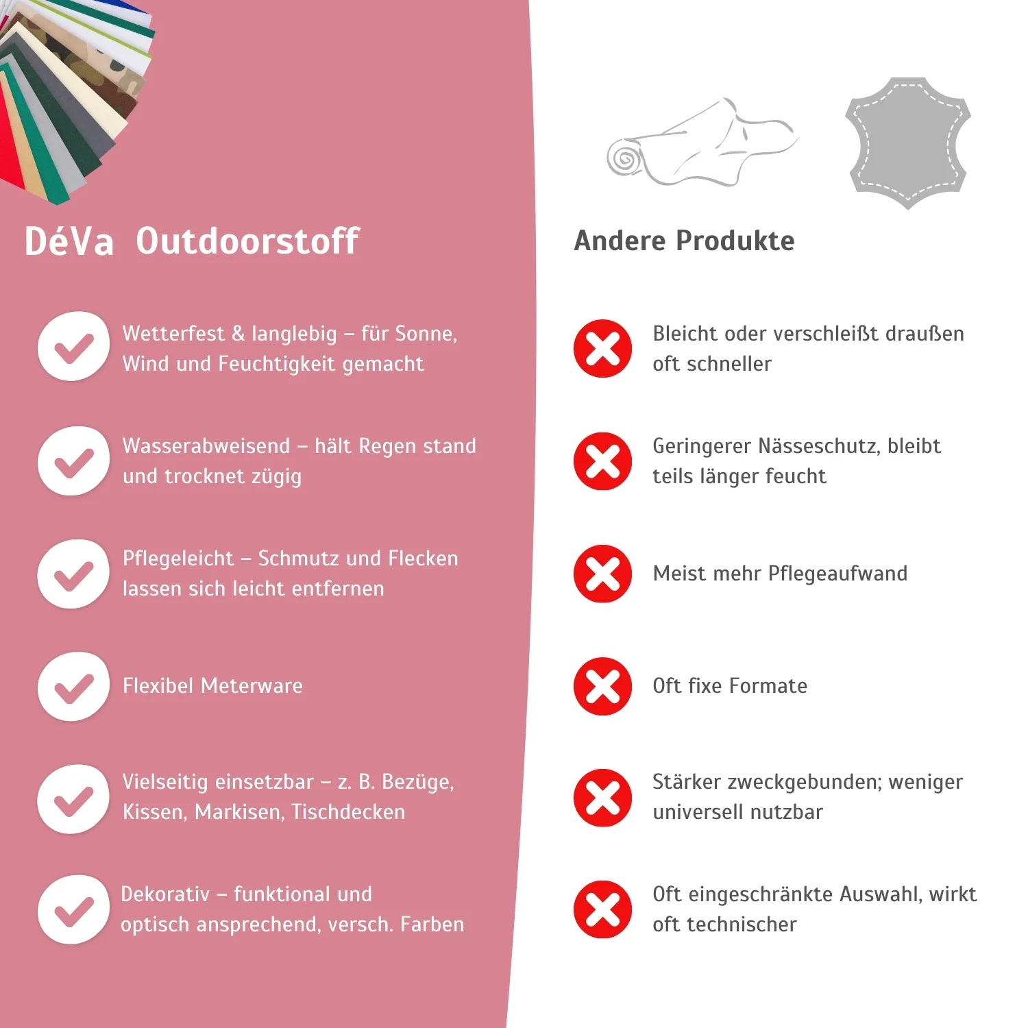 Outdoor Stoff Meterware – wasserabweisender Stoff für draußen - Image 5