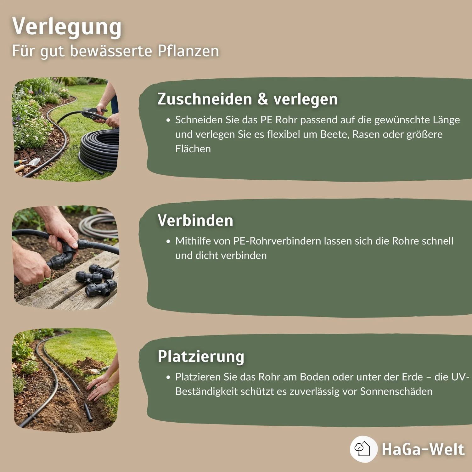 PE Rohr, verschiedene Durchmesser - die robuste Kunststoff Wasserleitung - Image 6
