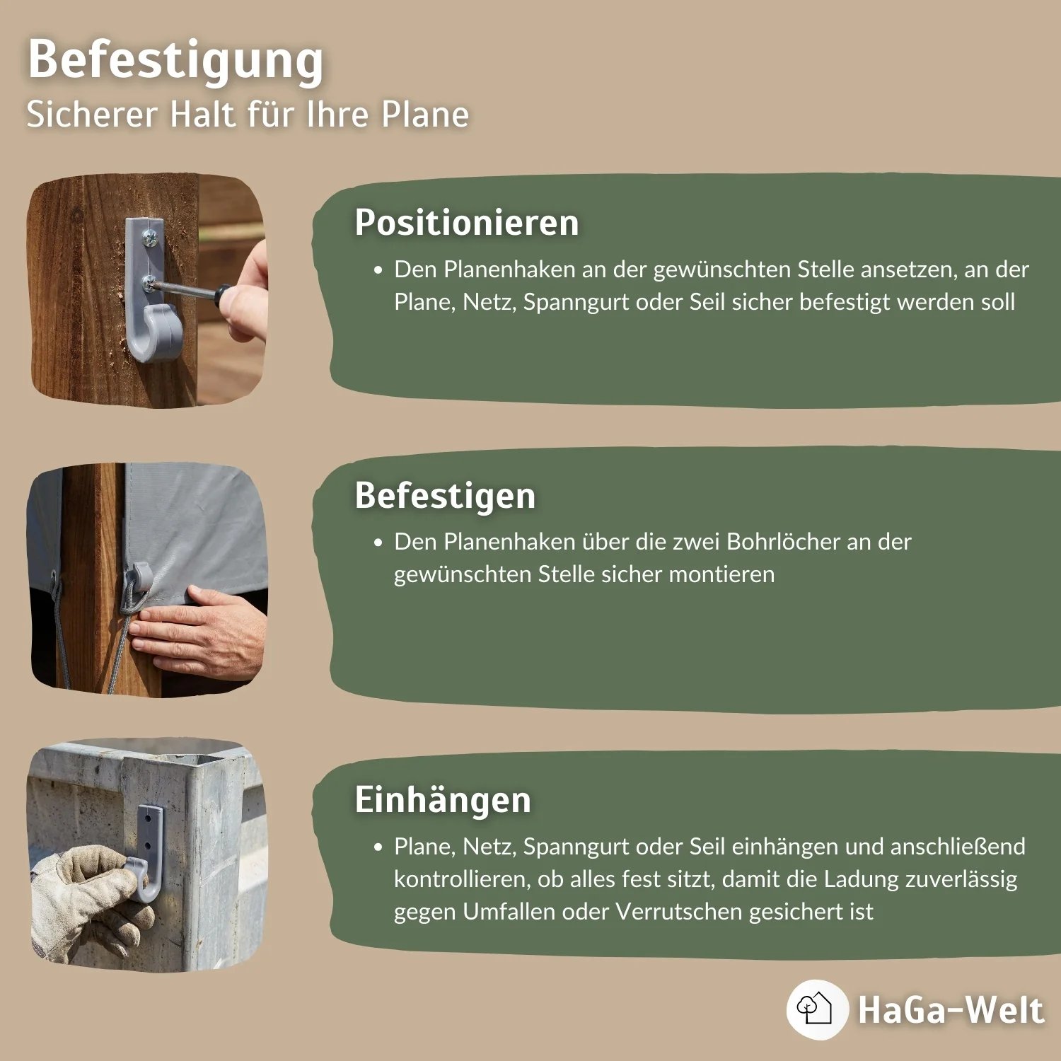 Planenhaken – für die sichere Befestigung von Anhängerplanen - Image 6