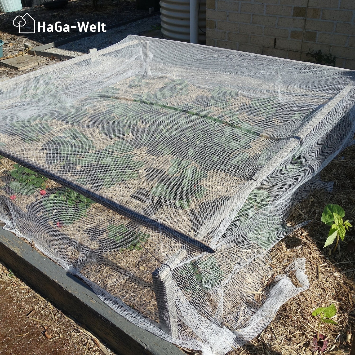 Premium Insekten- und Vogelschutznetz (Meterware), weiß in 200cm Breite - Image 10