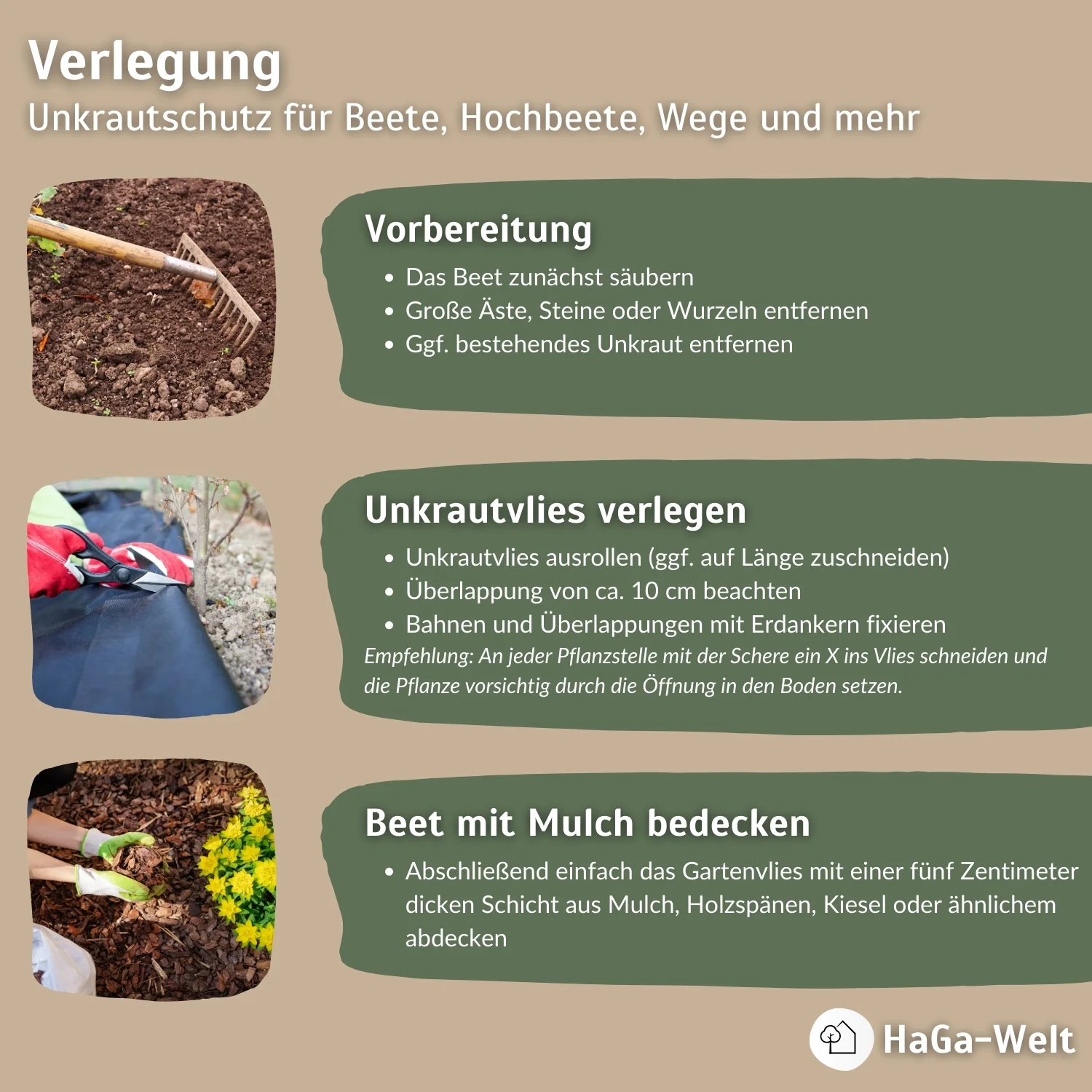 Premium-Unkrautvlies 200g/m² – verabschieden Sie sich von Unkraut im Garten - Image 6