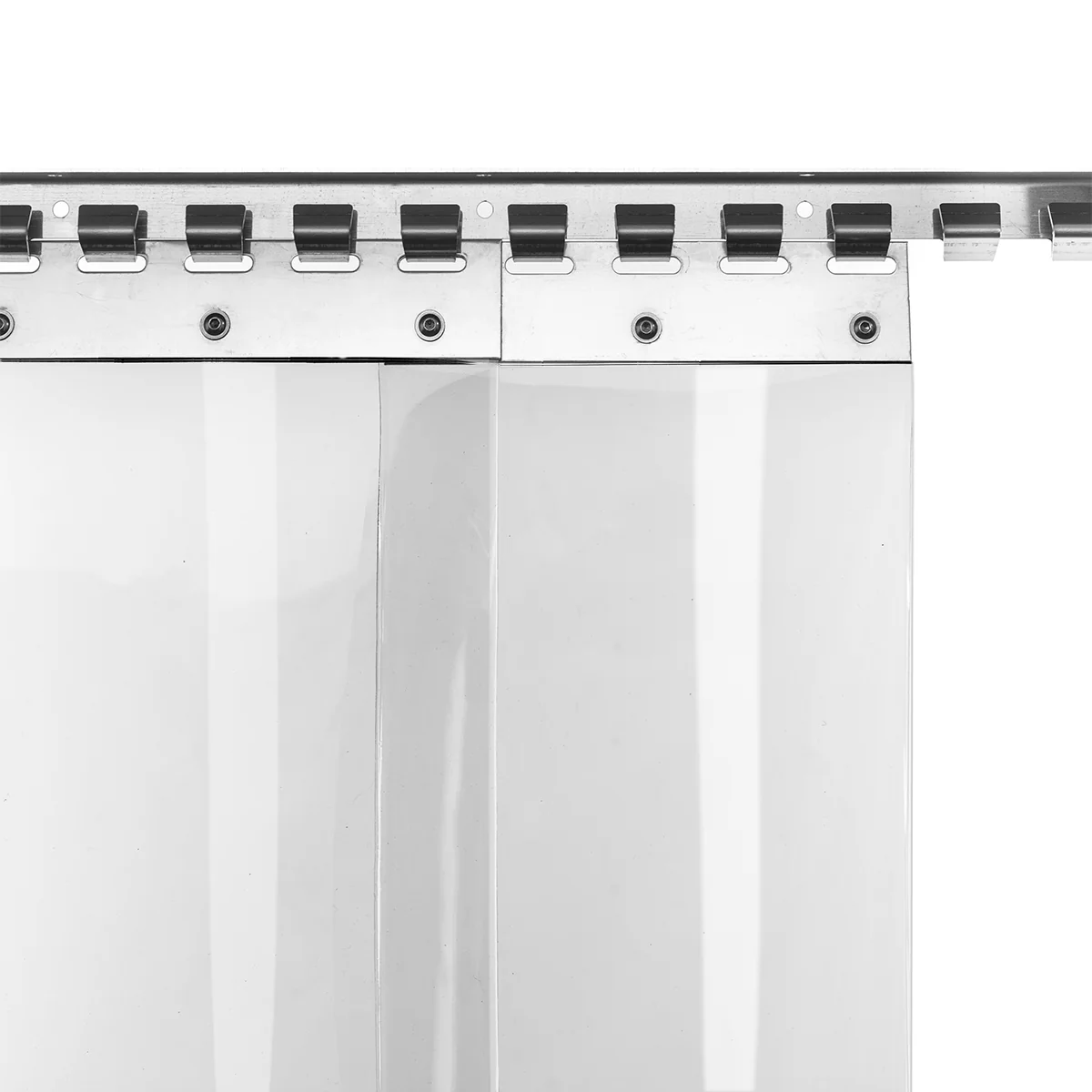 PVC-Lamellenvorhang Set 30 cm – alle Teile für einen PVC Streifenvorhang - Image 65