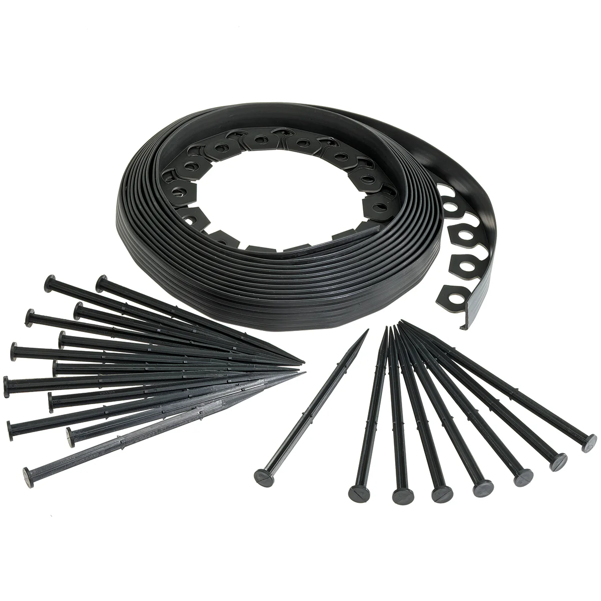 Rasenkante, flexibel 10 m x 40 mm mit 20 Befestigungstiften – Beeteinfassung leicht gemacht - Image 11