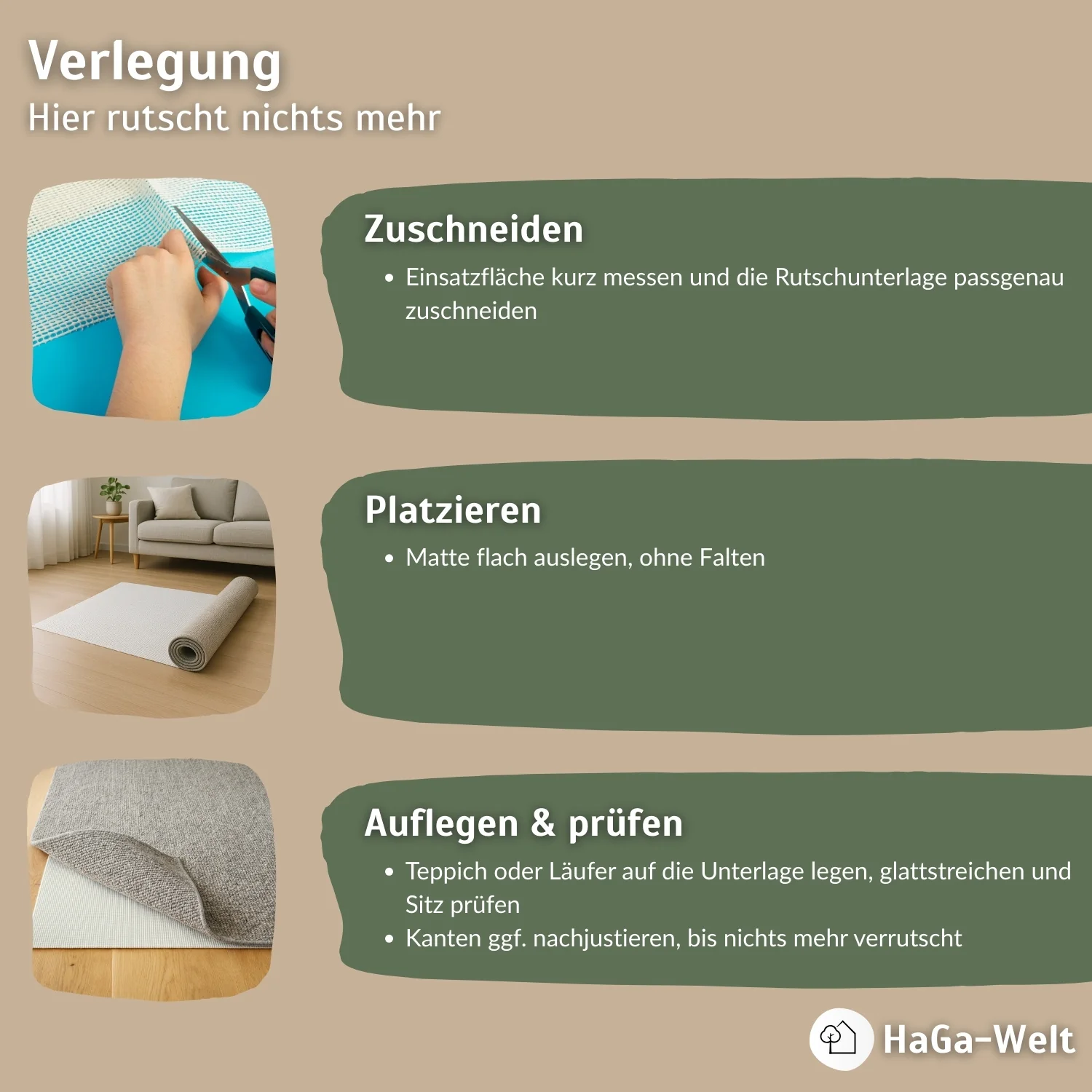 Antirutschmatten Meterware - perfekte Teppich Unterlage die nicht verrutscht - Image 6