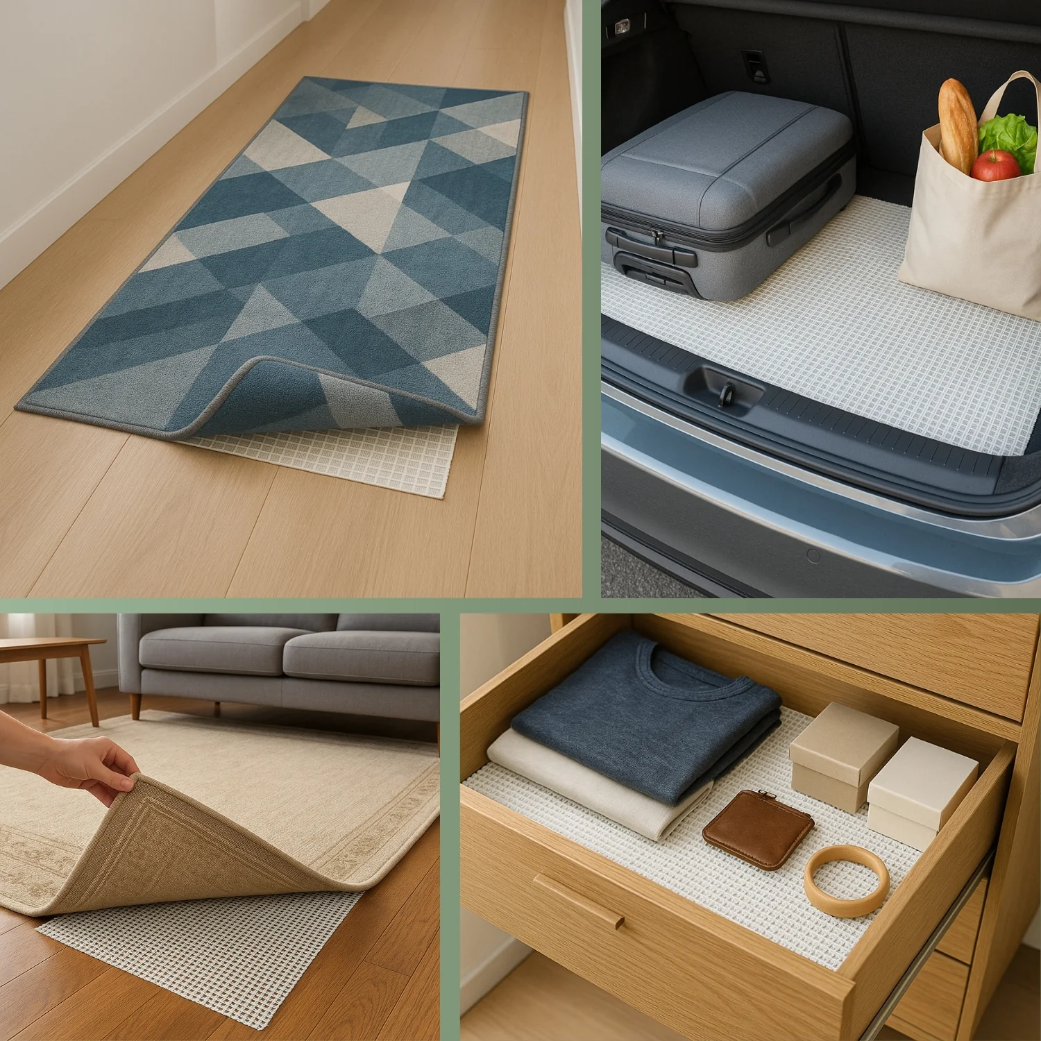 Antirutschmatten Meterware - perfekte Teppich Unterlage die nicht verrutscht - Image 8