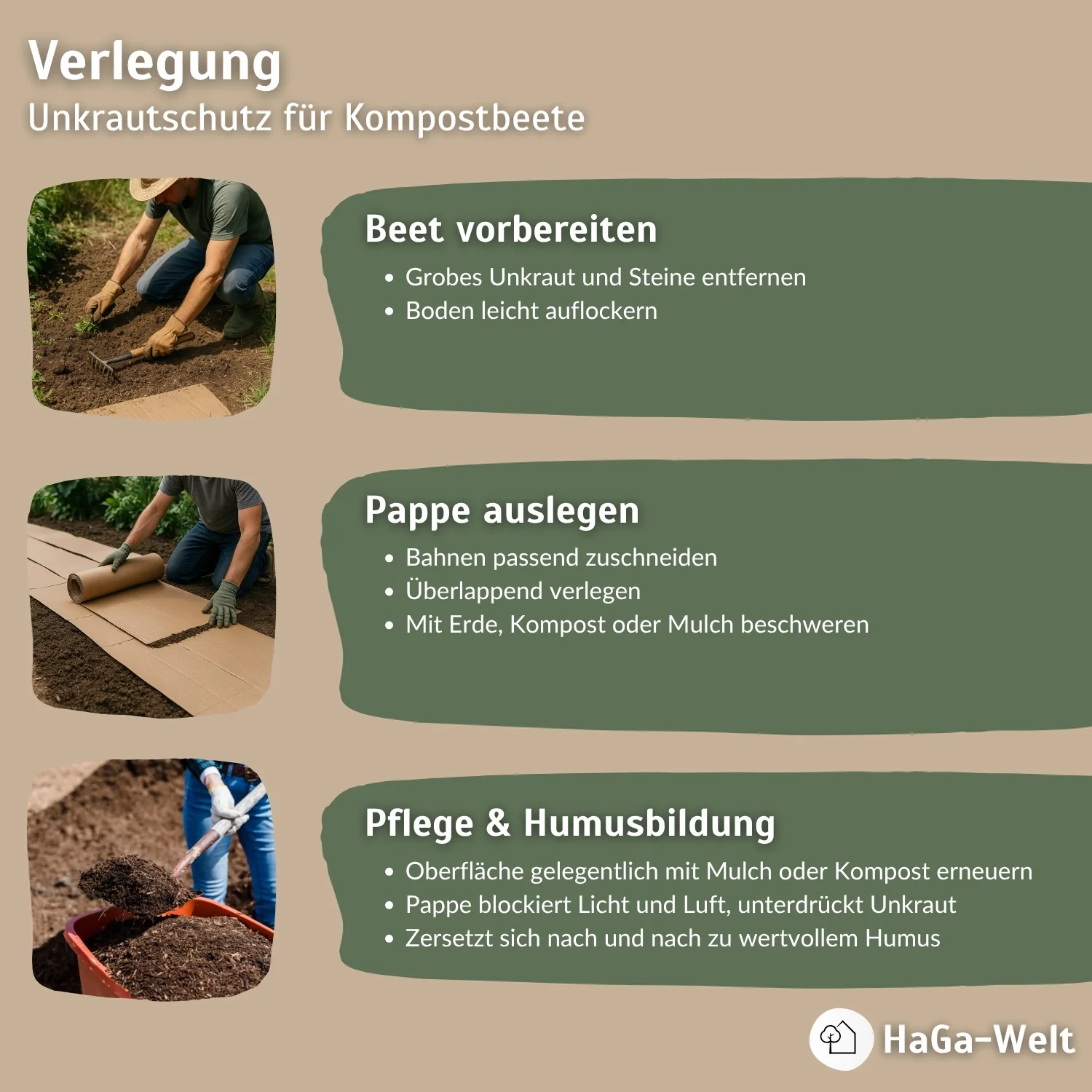 Schadstofffreie Pappe für Kompostbeete – 100 % kompostierbar, kein Unkraut mehr entfernen - Image 6