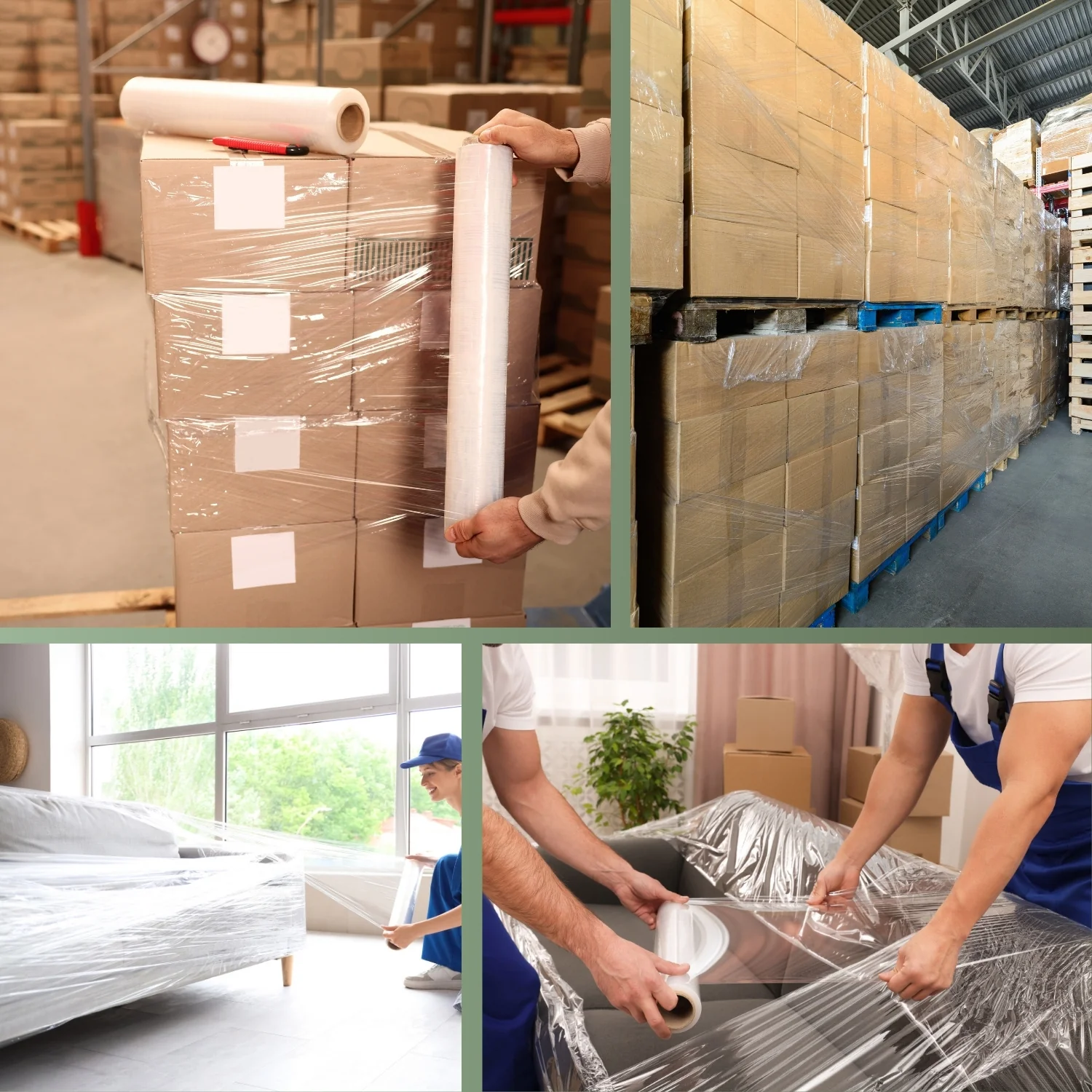 Umzugsfolie für Möbel und Paletten - vielseitige Stretchfolie - Image 7