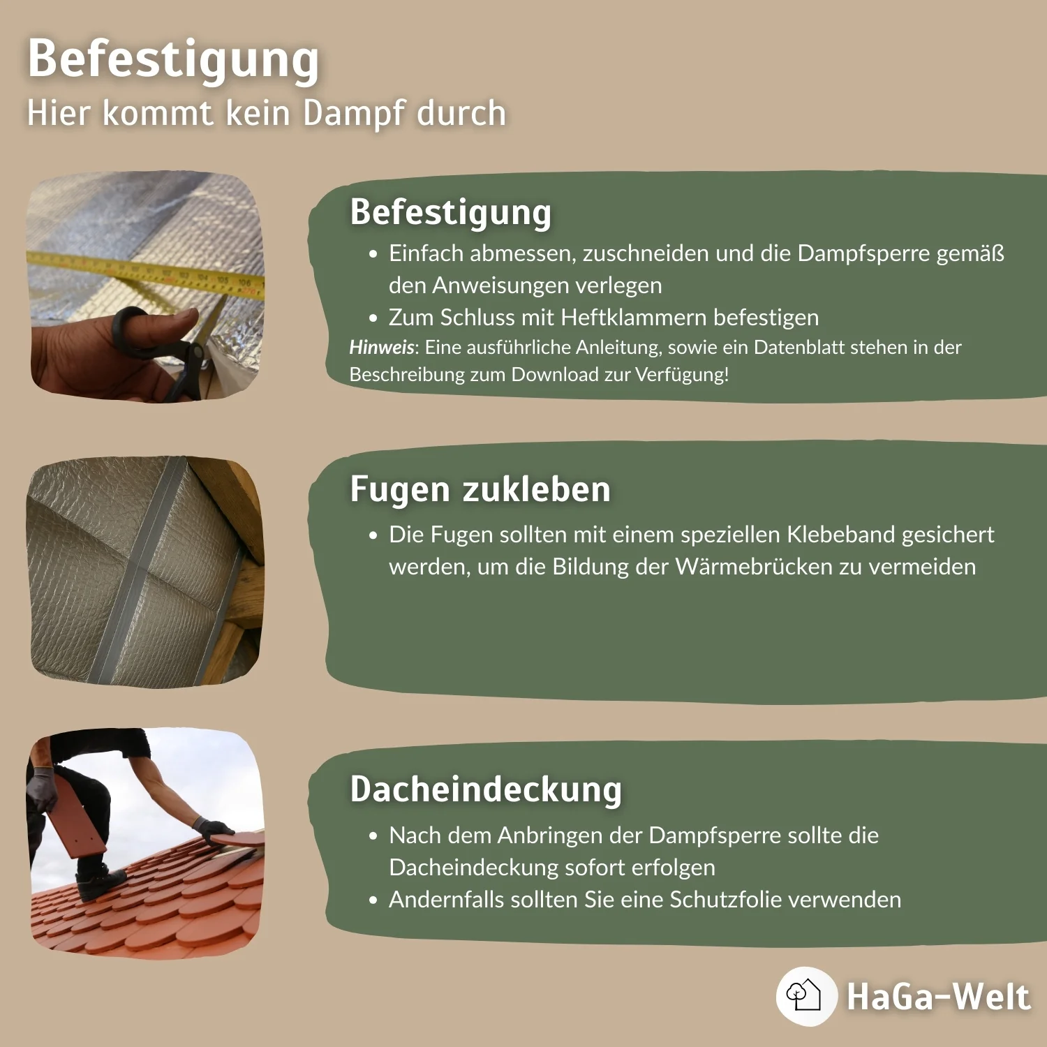 Mehrlagige Dampfsperre – Wärmeisolierung für ihr Dach - Image 6