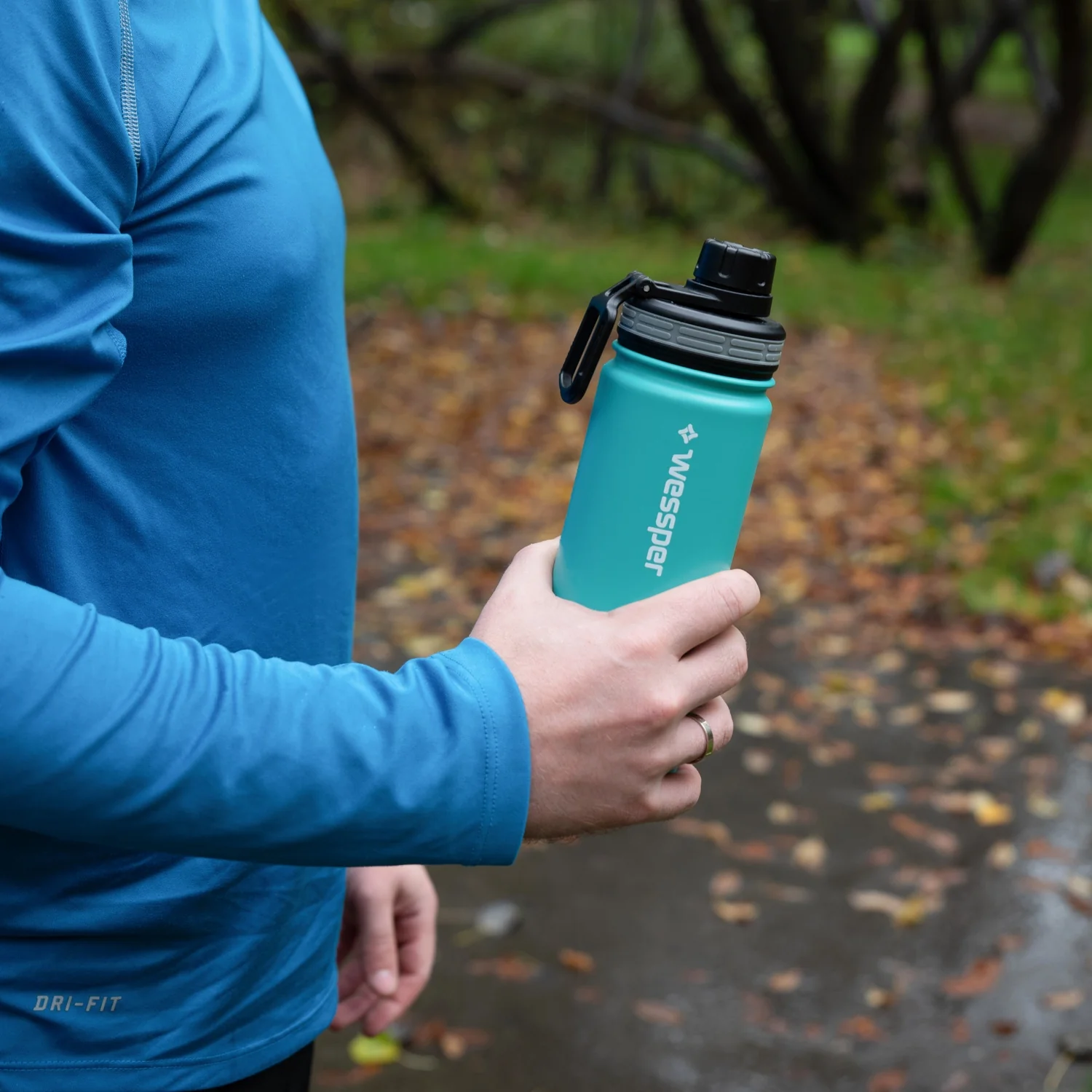 Trinkflasche ActiveMax Steel Bottle – Trinkflasche Edelstahl mit 3 verschiedenen Deckeln - Image 10