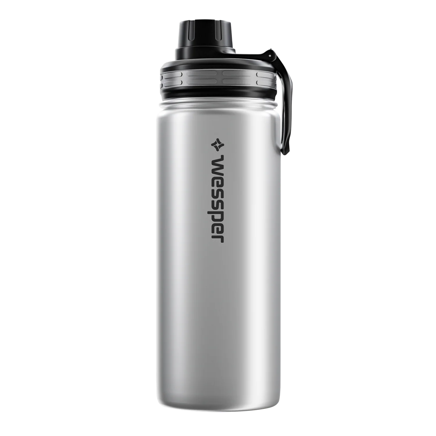 Trinkflasche ActiveMax Steel Bottle – Trinkflasche Edelstahl mit 3 verschiedenen Deckeln - Image 13