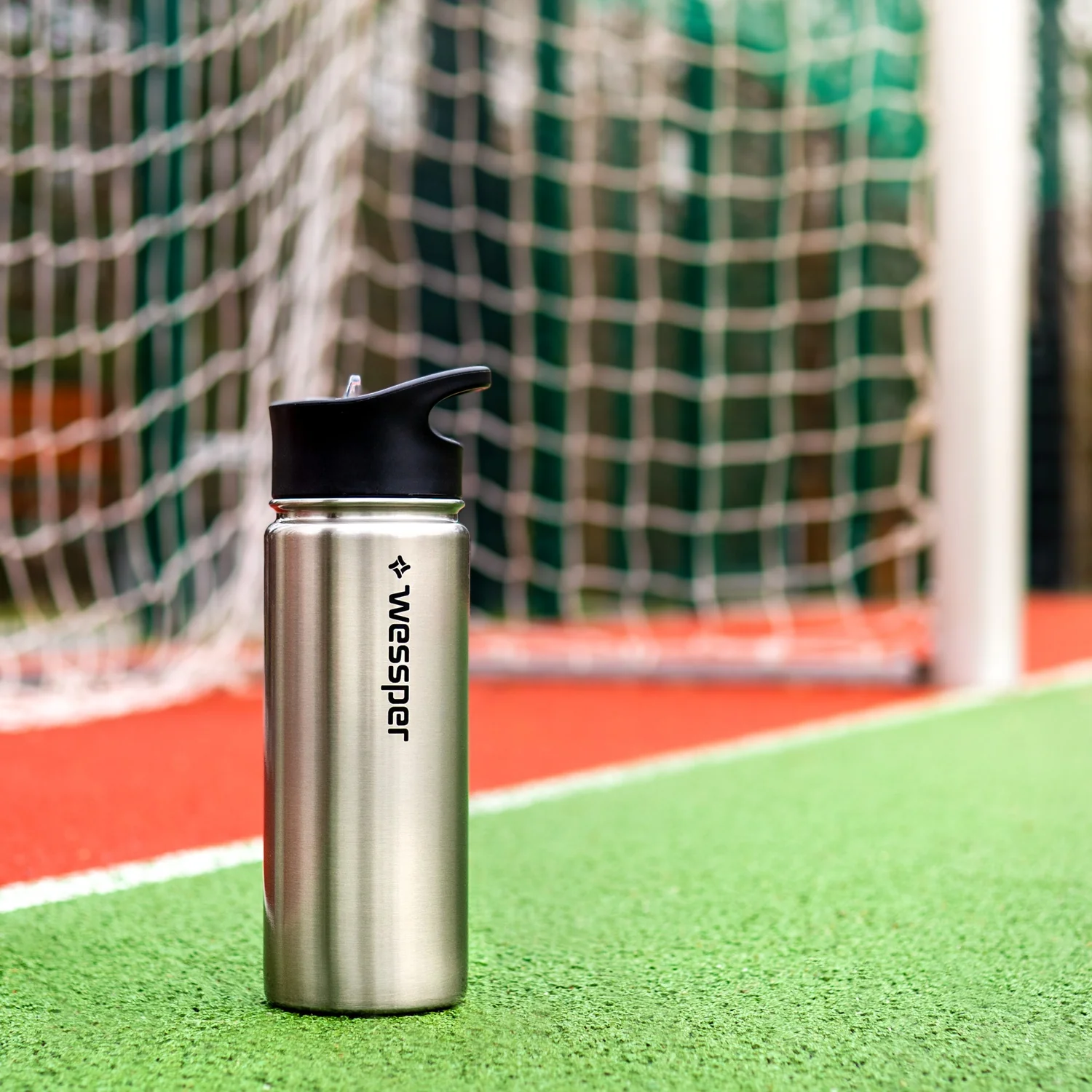 Trinkflasche ActiveMax Steel Bottle – Trinkflasche Edelstahl mit 3 verschiedenen Deckeln - Image 6