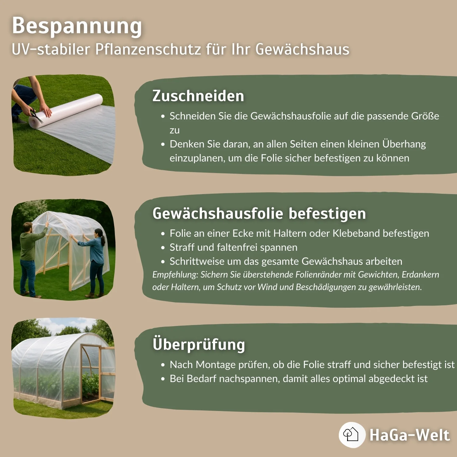 UV3 Gewächshausfolie – reißfest und witterungsbeständig - Image 6