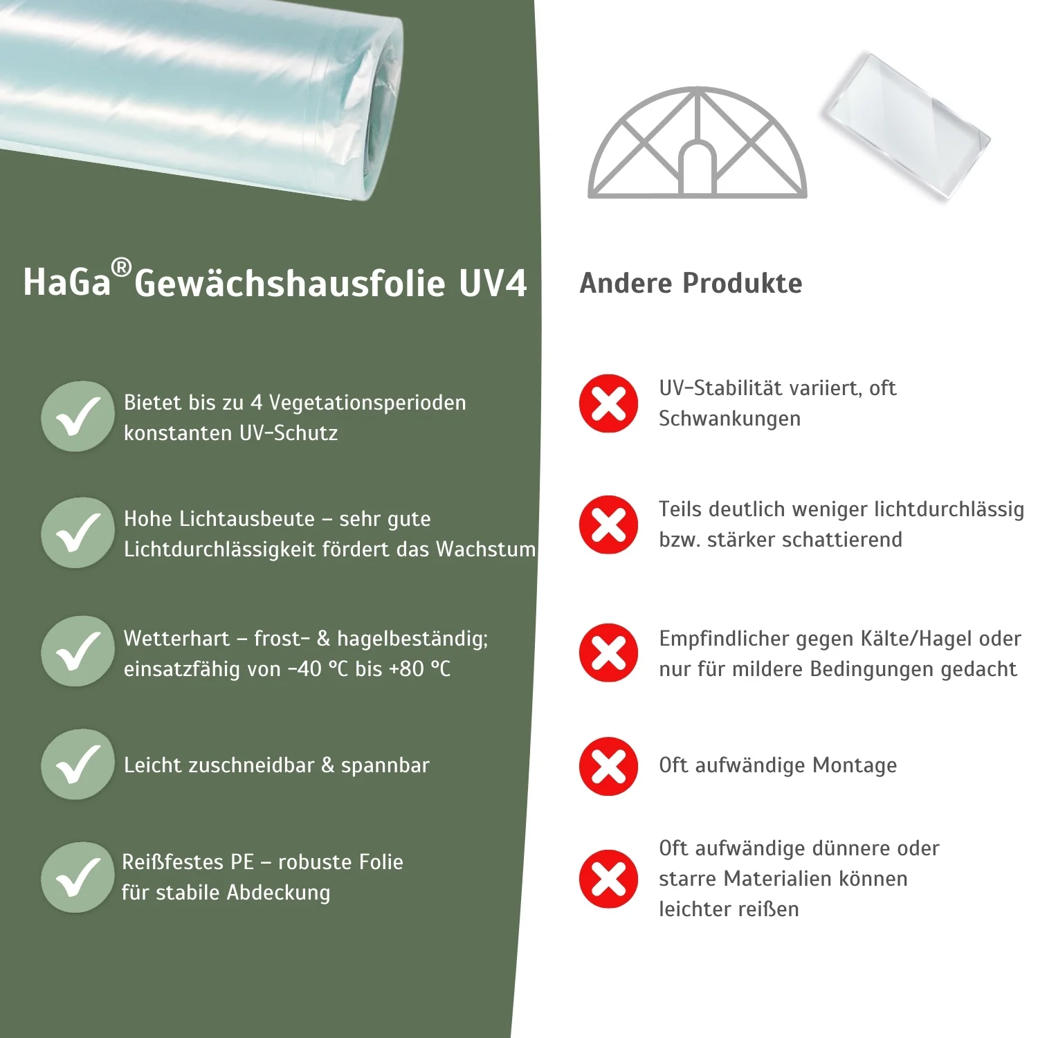 UV4 Gewächshausfolie – perfekt für Ihren Folientunnel - Image 5