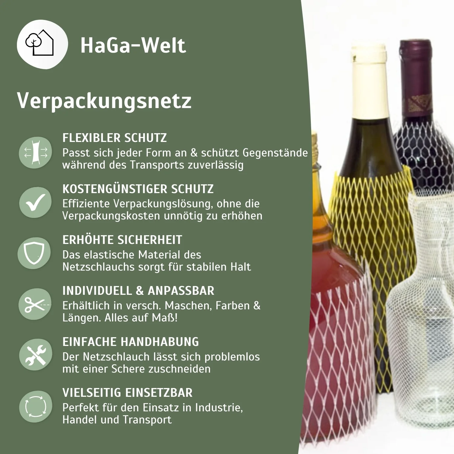 Netzschlauch mit verschiedenen Durchmessern - Image 4