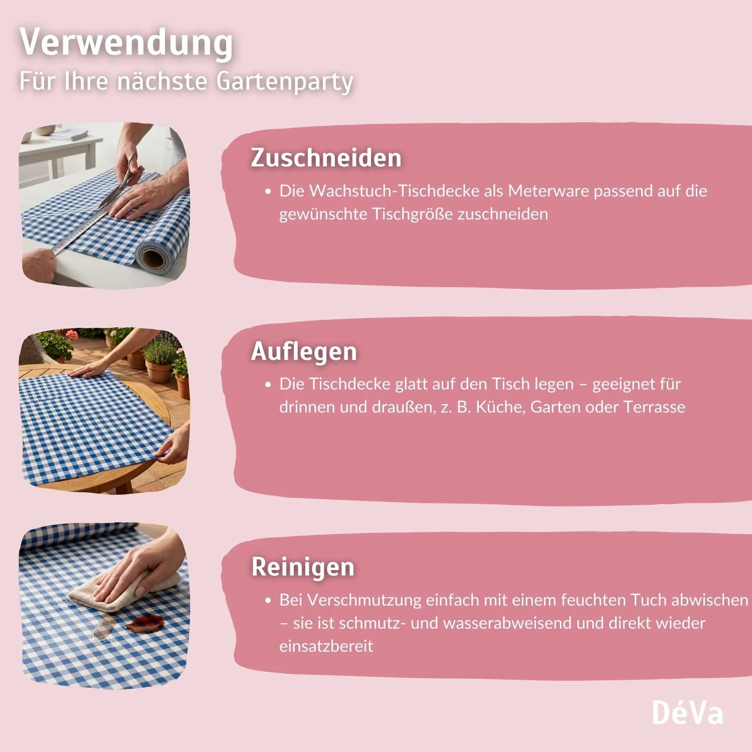 Wachstuch Tischdecke – langlebige und vielseitige Tischdecke Outdoor - Image 6