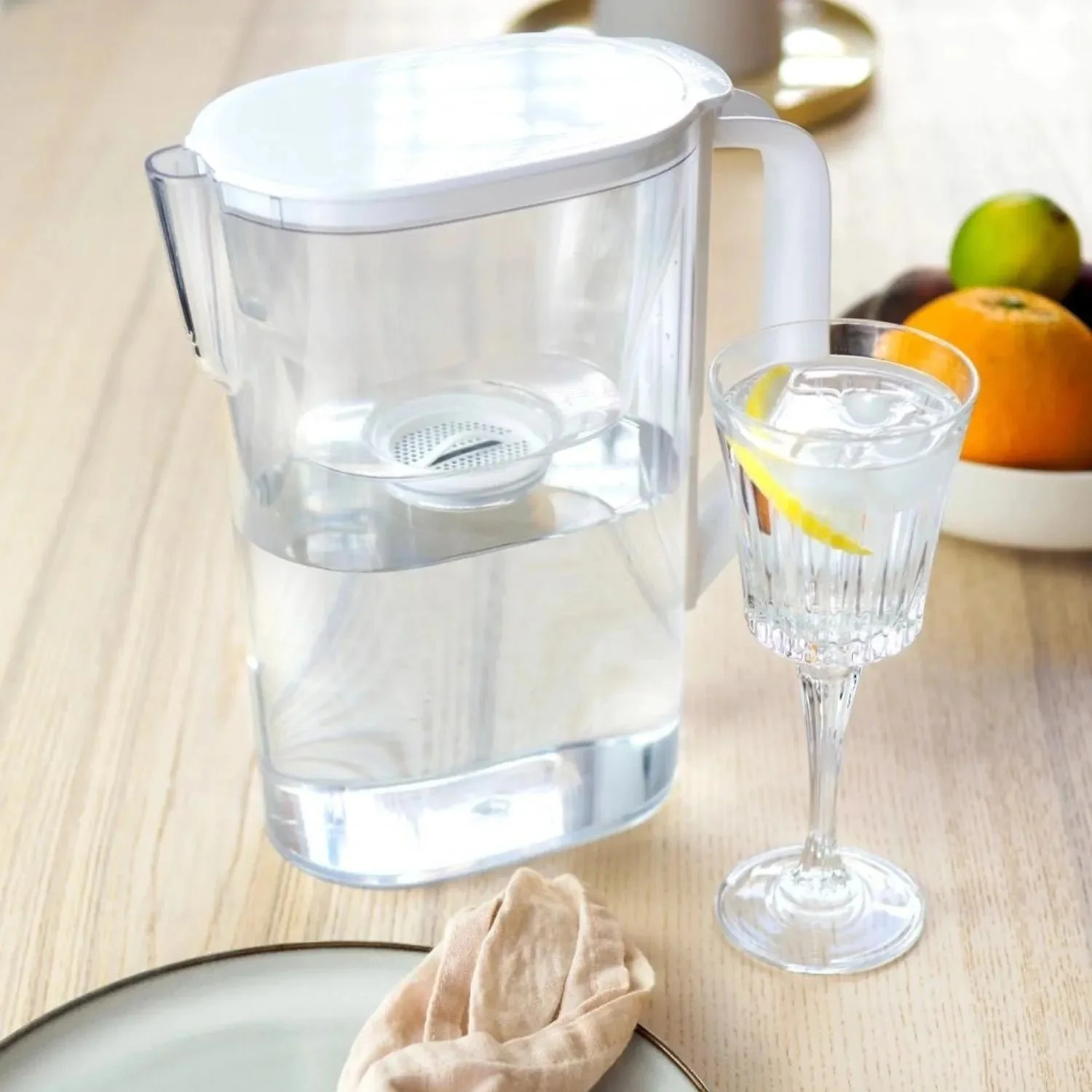 Wasserfilter D3 Slim, 2,7 Liter mit AquaClassic Filter – extra schlanke Wasserfilter Kanne - Image 7