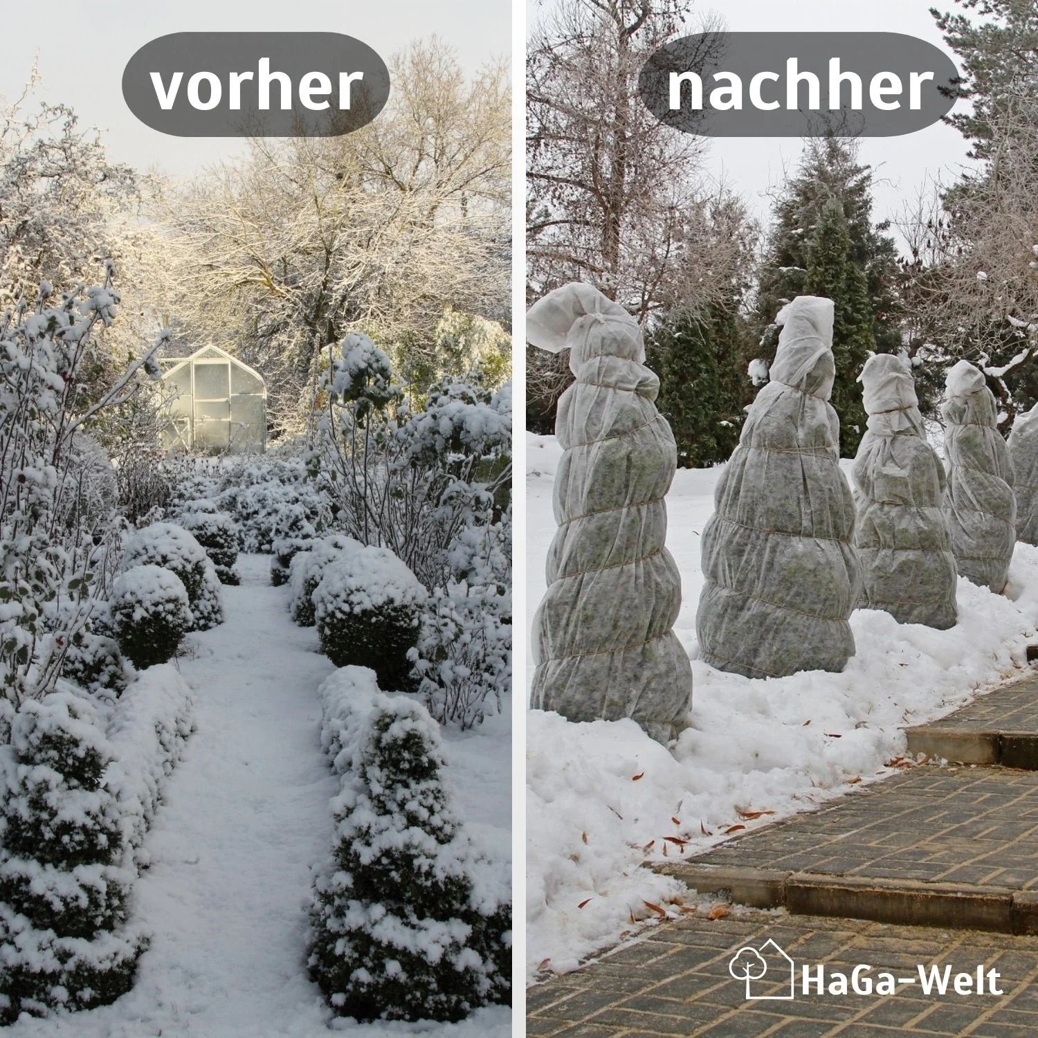 Winterschutzhülle 40g/m² - Schutz für Ihre Pflanzen - Image 3