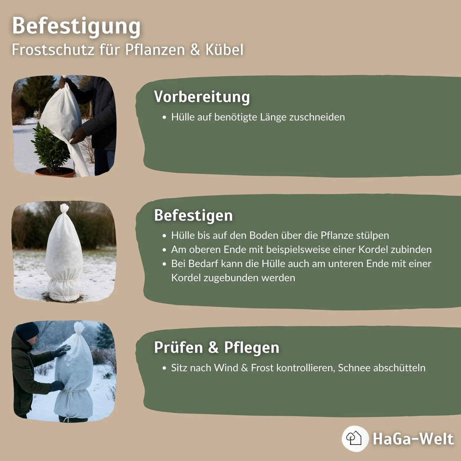 Winterschutzhülle 40g/m² - Schutz für Ihre Pflanzen - Image 6