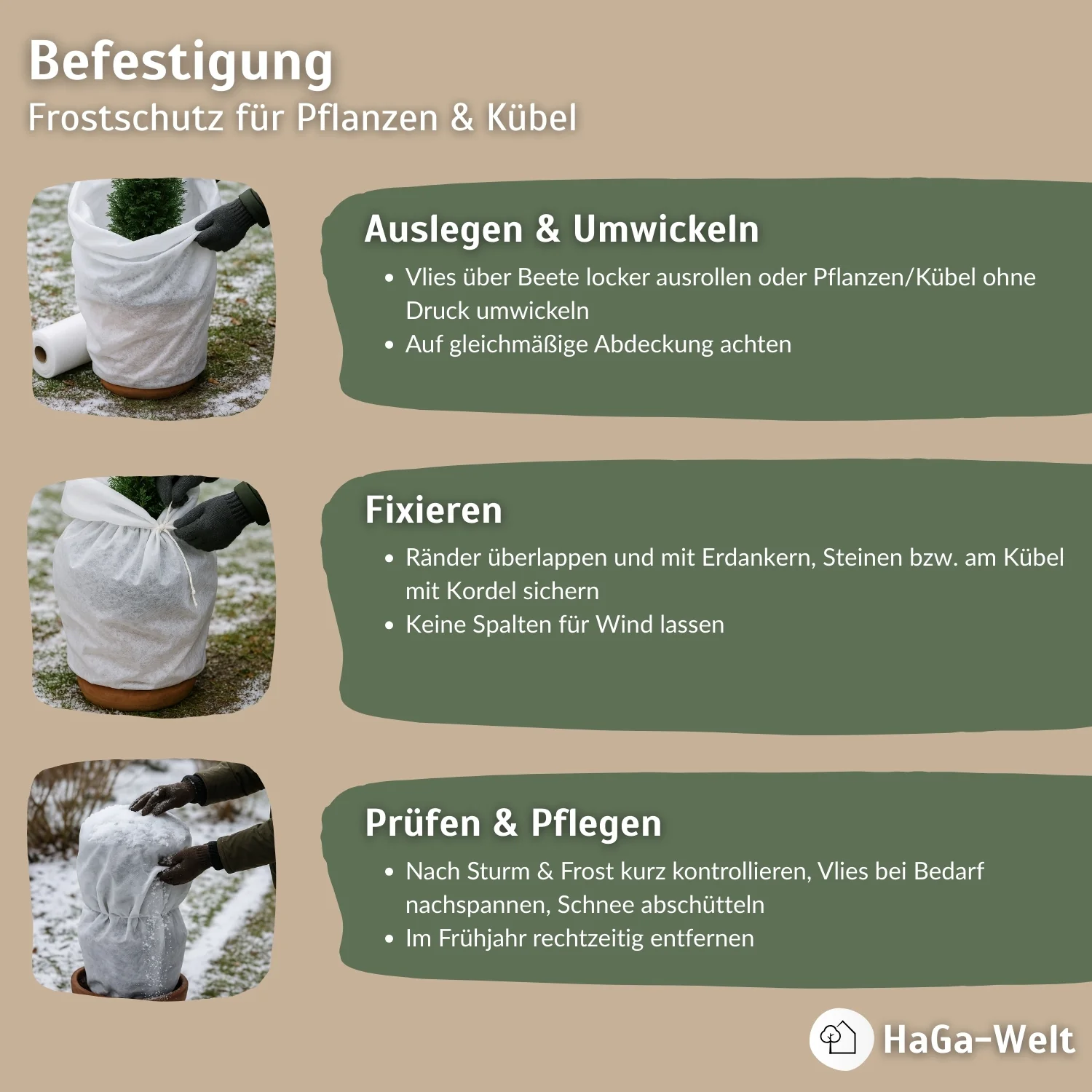 Wintervlies 60 g/m² Schutzvlies Kälte-Frostschutzvlies - Image 6